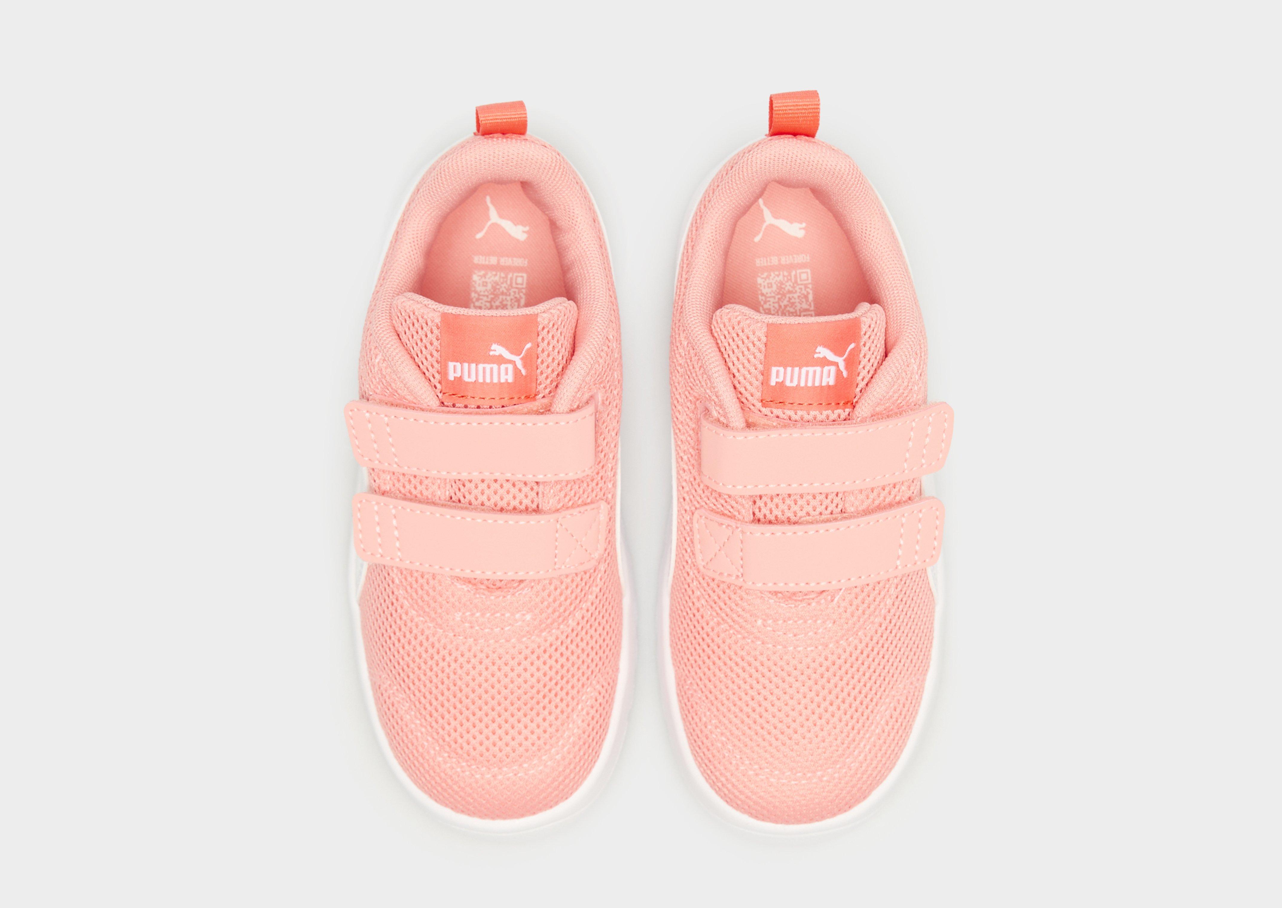 Gyerek sneakers PUMA COURTFLEX V3 MESH 39808607 Rózsaszín