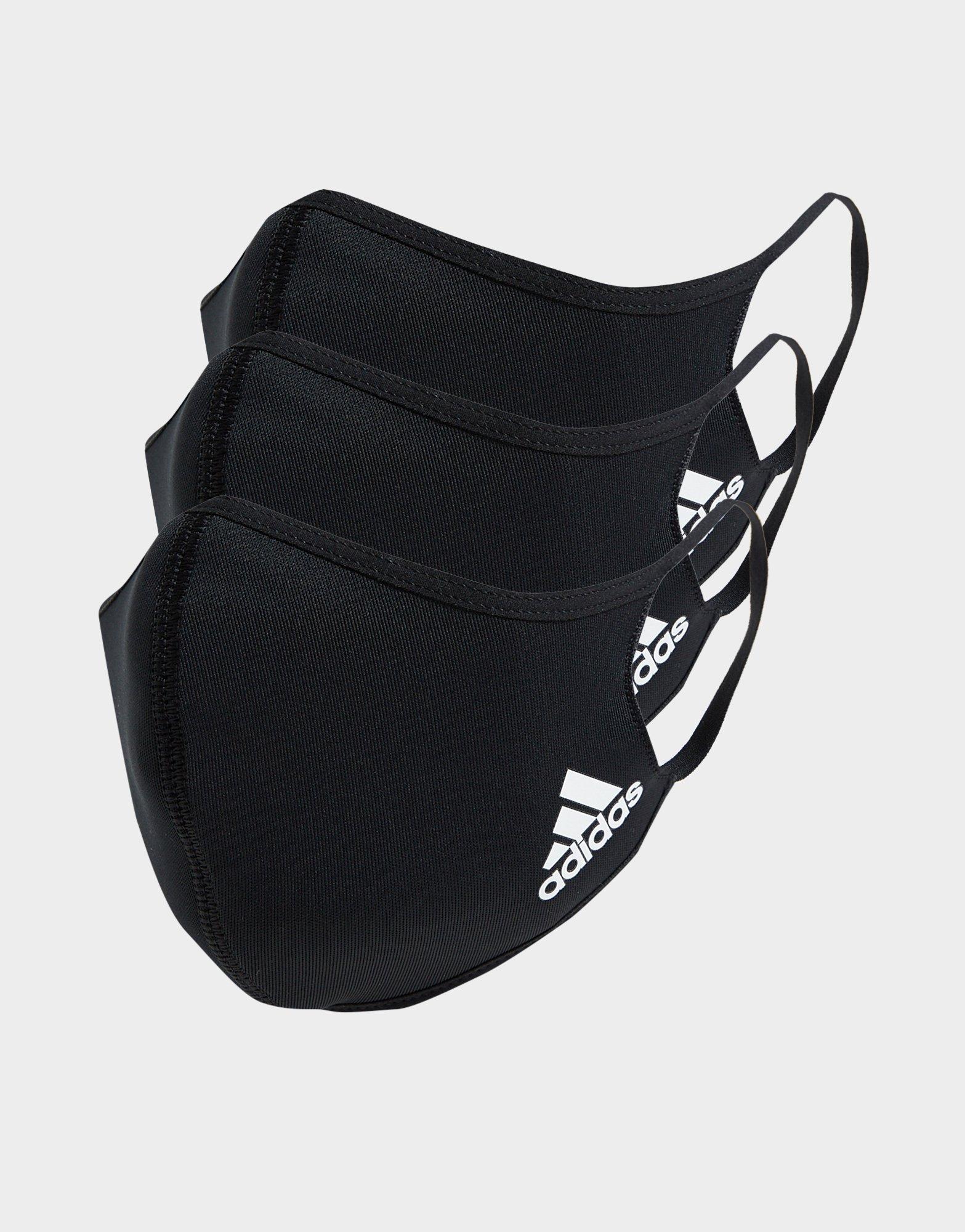 Czapka z daszkiem damska ADIDAS BANDANA 3-PACK FACE COVERINGS HB7851 Czarny