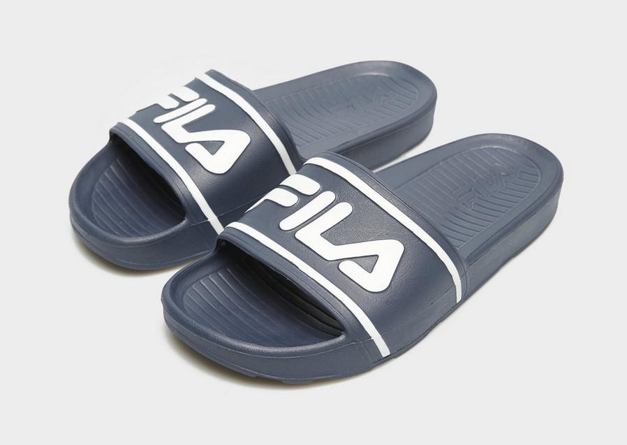 Дитячі шльопанці FILA SLIK SLIDE 3SM00021-421 Темно-синій