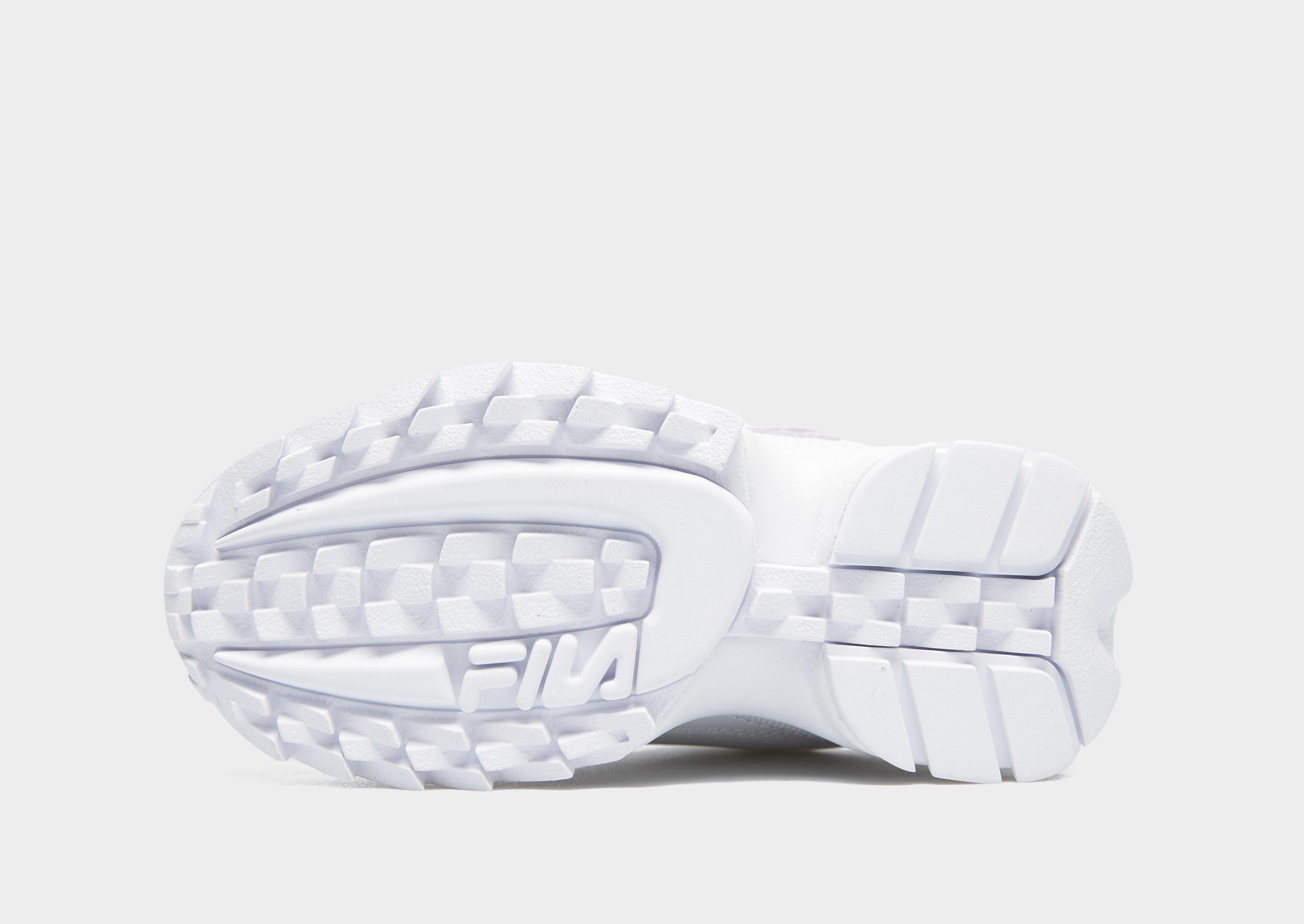 Buty sneakersy dla dzieci FILA DISRUPTOR 2 3XM02498-151 Biały