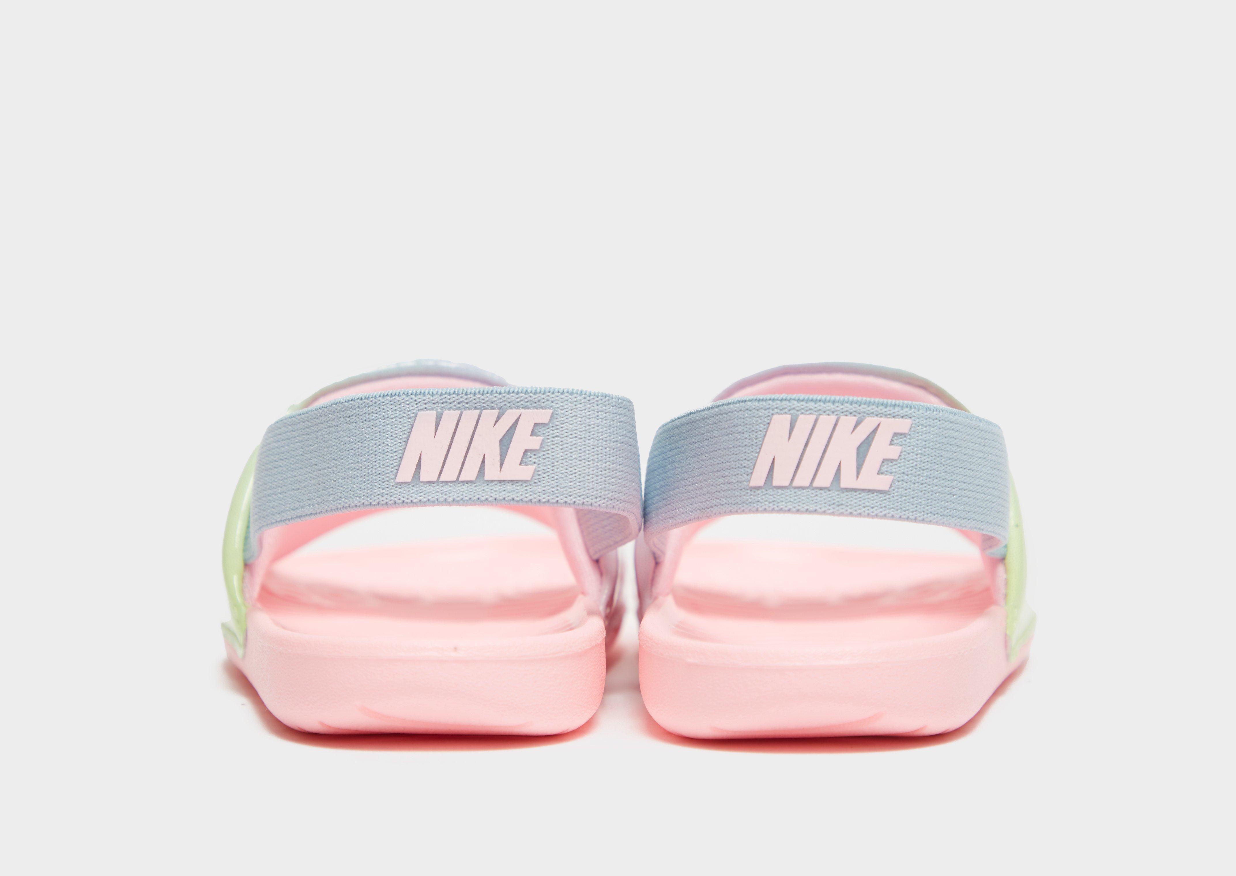 Šlepetės vaikams NIKE KAWA SE CW1658-600 Rožinė