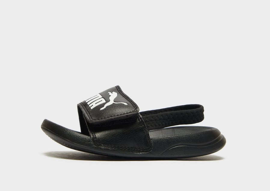 Detské sandále PUMA POPCAT STRAP  37386201 Čierna