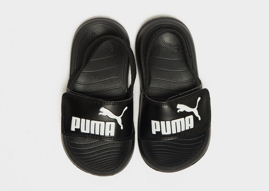 Detské sandále PUMA POPCAT STRAP  37386201 Čierna