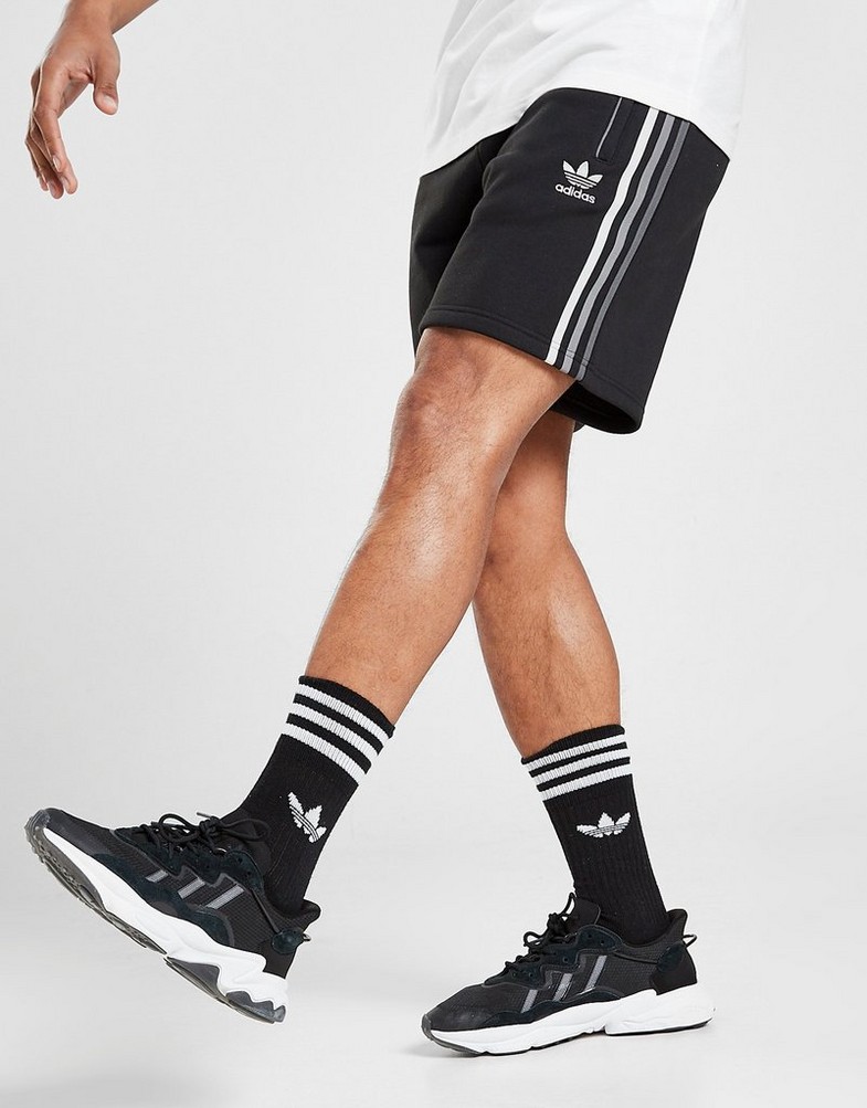 Pánske šortky ADIDAS ŠORTKY  TRISTRIPE SHORTS HB5904 Čierna