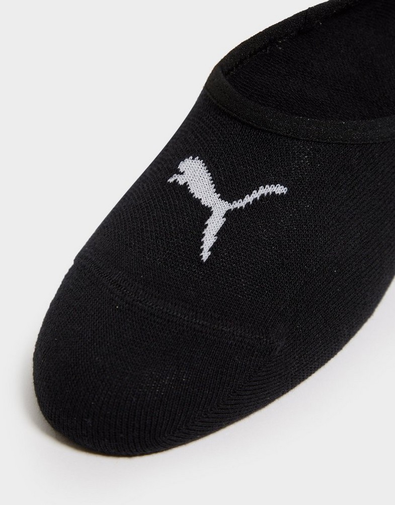 Skarpetki damskie PUMA SKARPETY 3-PACK INVISIBLE SOCKS 171002001200 Czarny