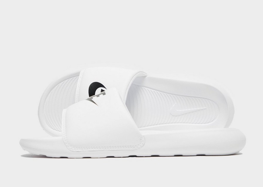Șlapi de damă NIKE VICTORI ONE SLIDES  CN9677-100 Alb