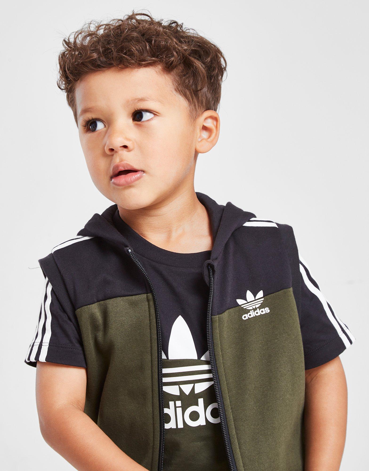 Adidas originals 3 piece sleeveless cheap suit infant