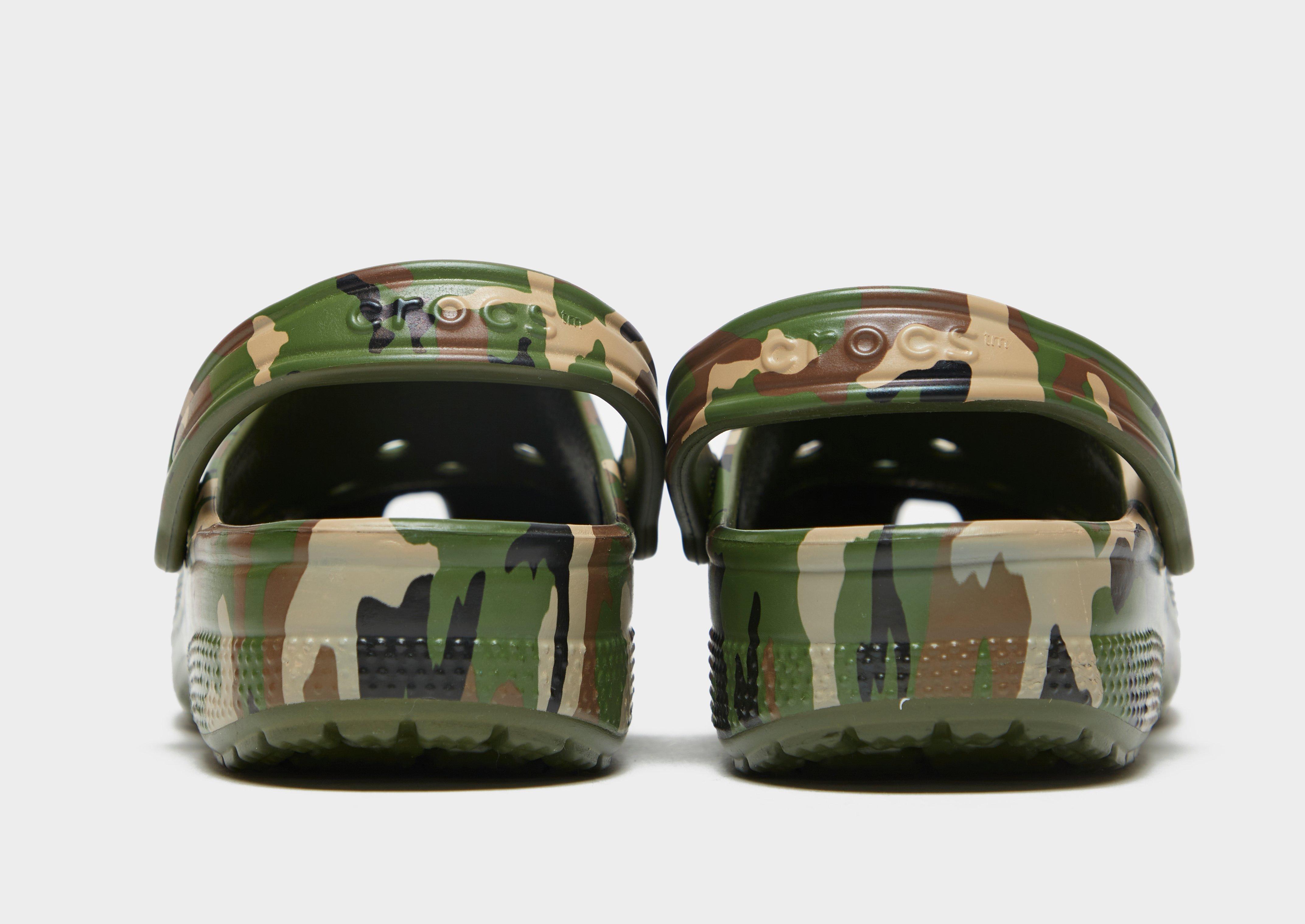 Pánske Šľapky CROCS CAMO ARMY GREEN 2064543TC Zelená