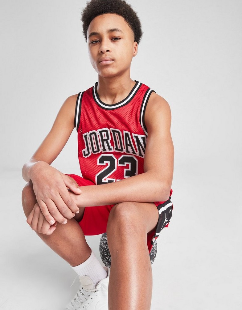 Дитячі топи JORDAN ФУТБОЛКА JORDAN 23 JERSEY B 95A773-R78 Червоний