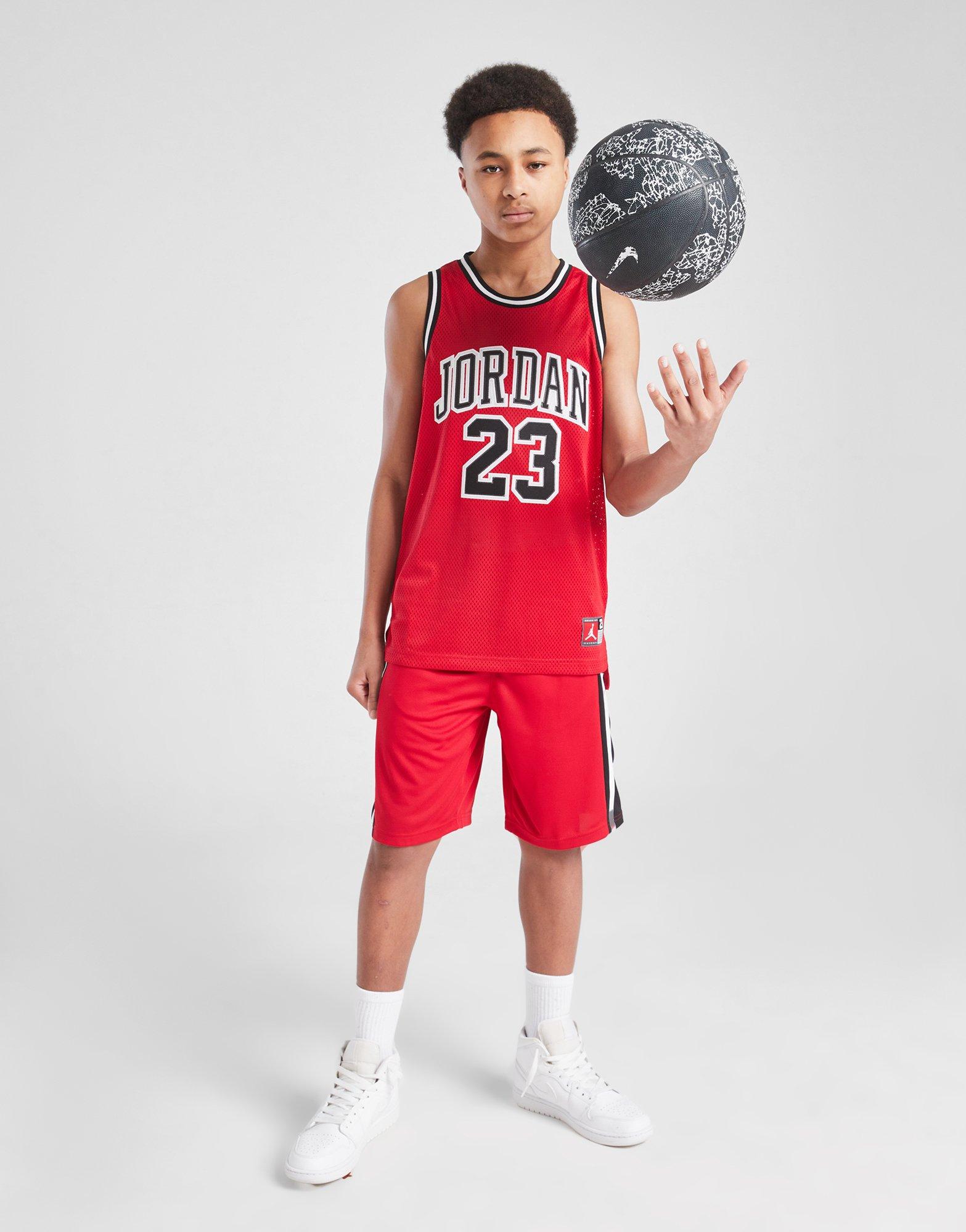 Детски топ JORDAN ТЕНИСКА JORDAN 23 JERSEY B 95A773-R78 Червен