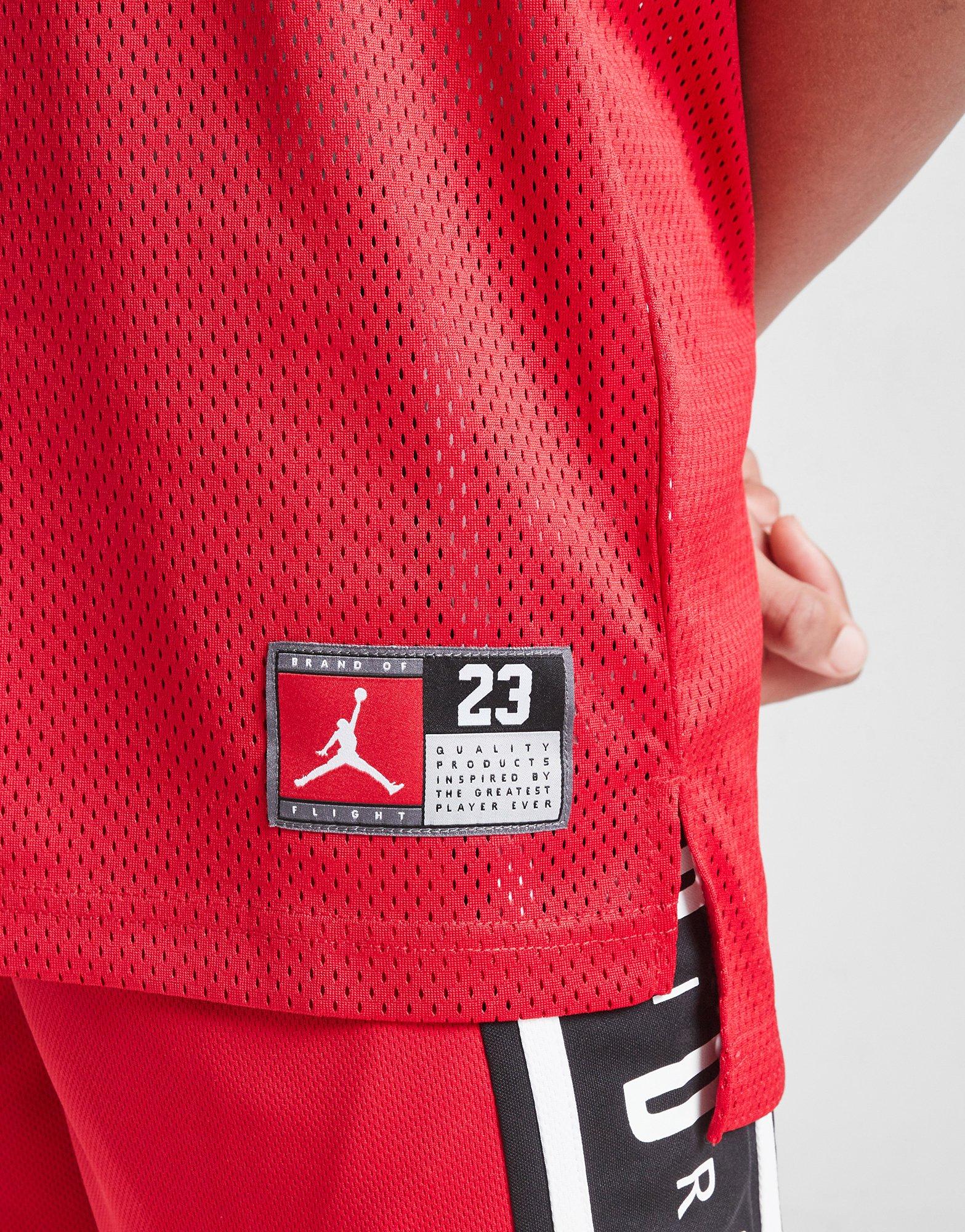 Детски топ JORDAN ТЕНИСКА JORDAN 23 JERSEY B 95A773-R78 Червен