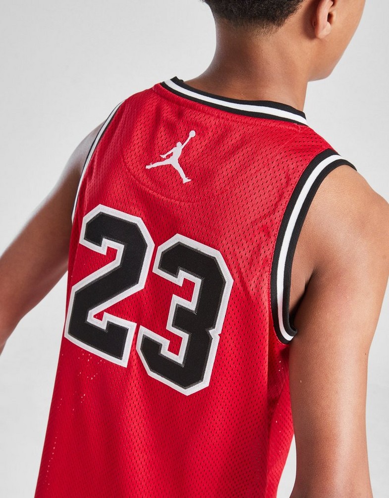 Дитячі топи JORDAN ФУТБОЛКА JORDAN 23 JERSEY B 95A773-R78 Червоний