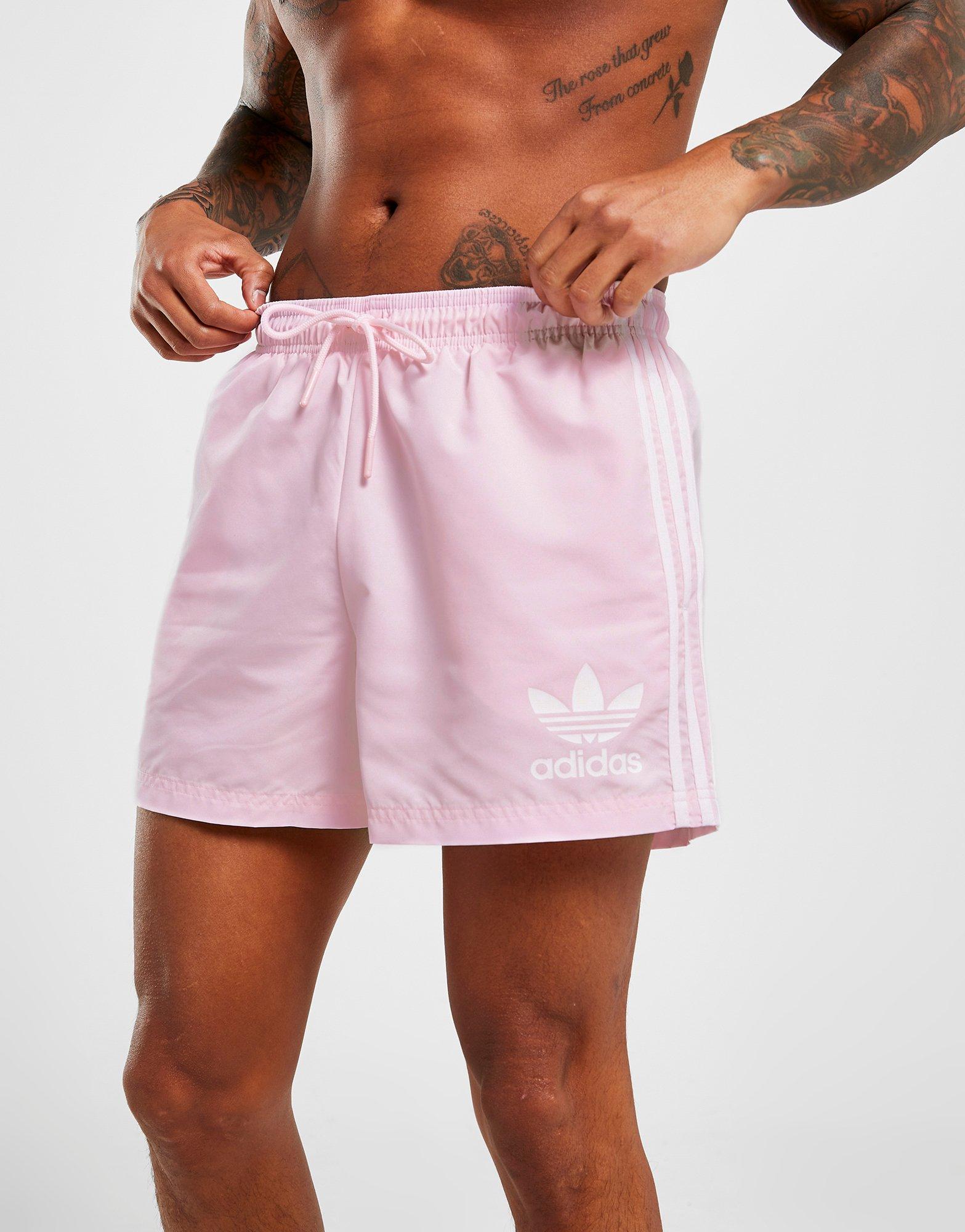 Adidas california shop swim shorts red