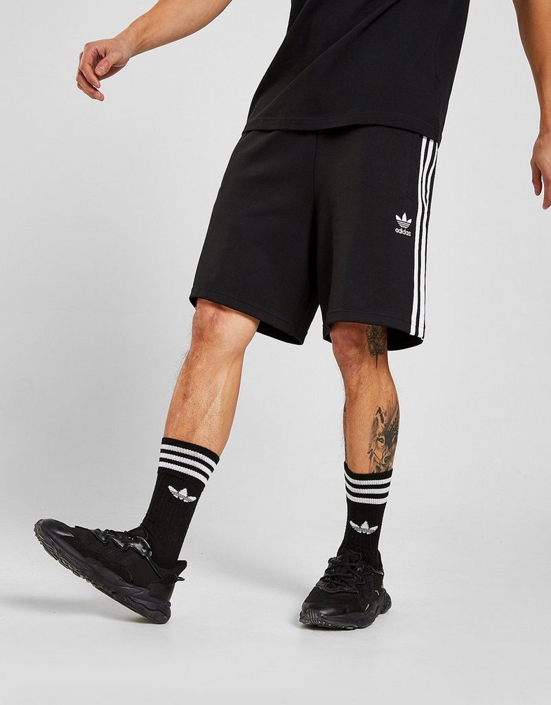 Férfi rövidnadrág ADIDAS RÖVIDNADRÁG SUPERSTAR SHORTS GU8214 Fekete