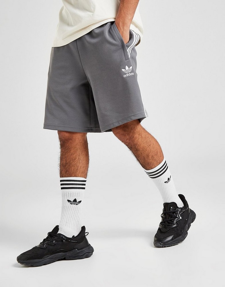 Pánske šortky ADIDAS ŠORTKY  SUPERSTAR SHORTS HB8461 Sivá