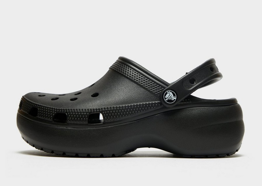 Șlapi de damă CROCS CLASSIC PLATFORM CLOG W 206750001 Negru