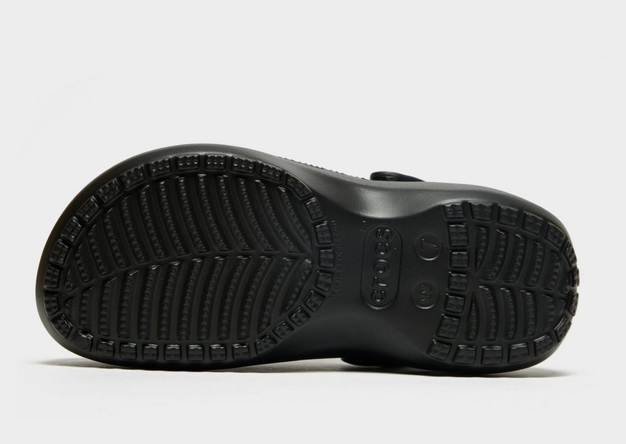 Șlapi de damă CROCS CLASSIC PLATFORM CLOG W 206750001 Negru