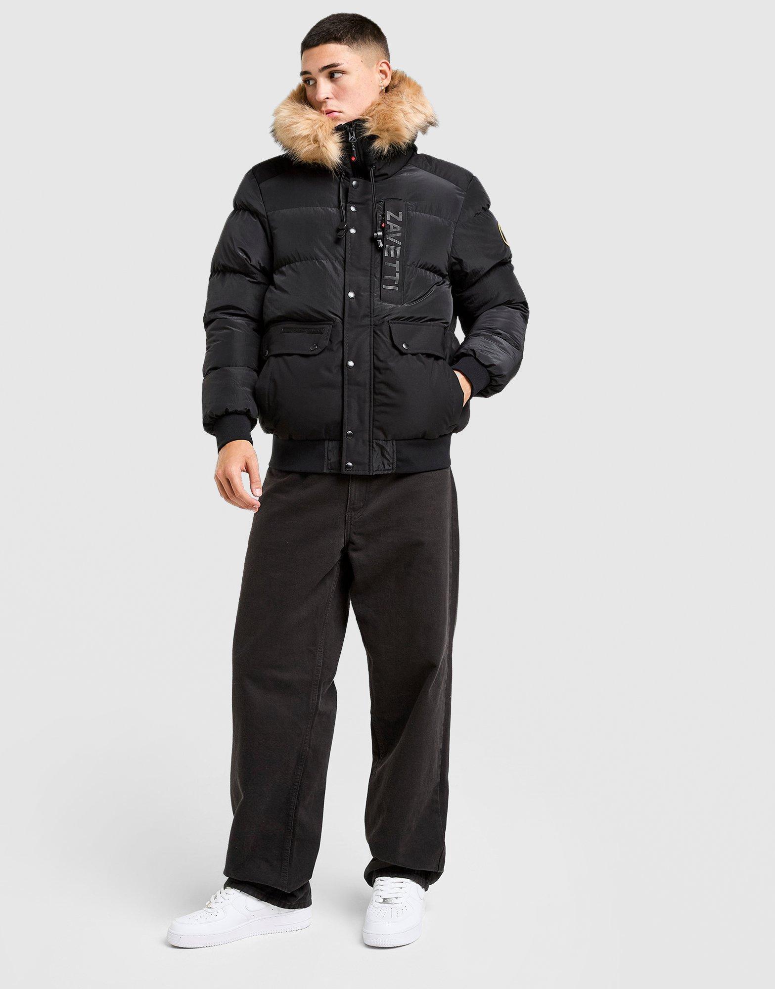 ZAVETTI КУРТКА DERATTI PARKA BLK 4091993 Чорний