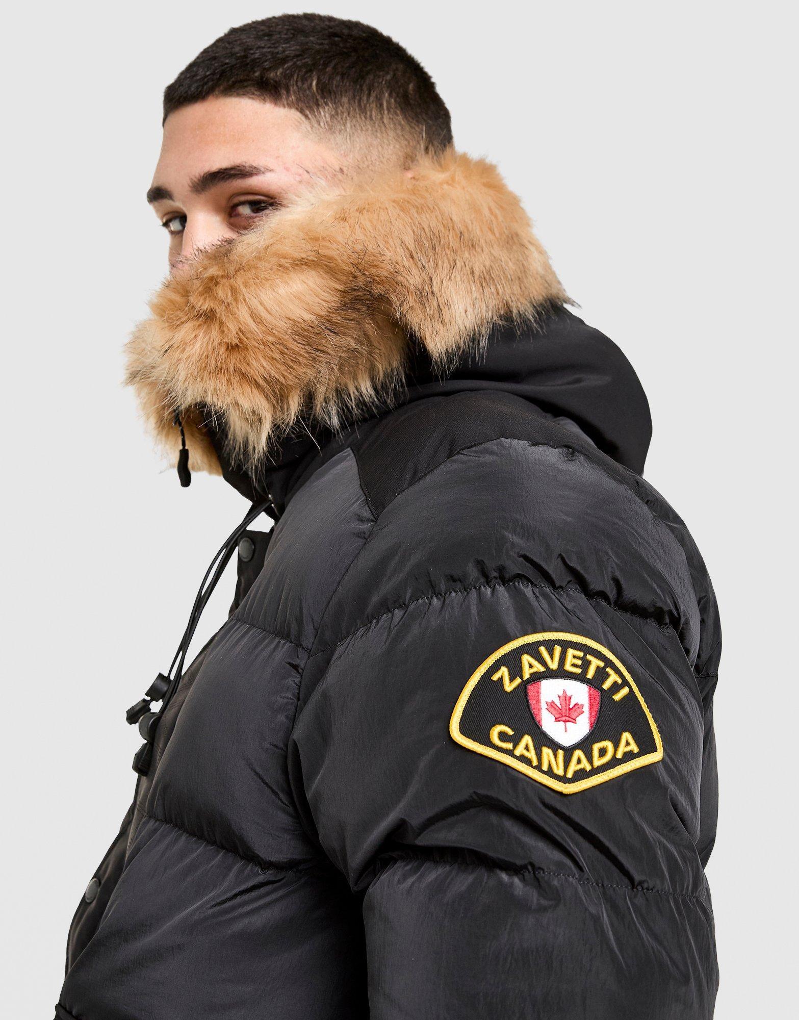 ZAVETTI КУРТКА DERATTI PARKA BLK 4091993 Чорний