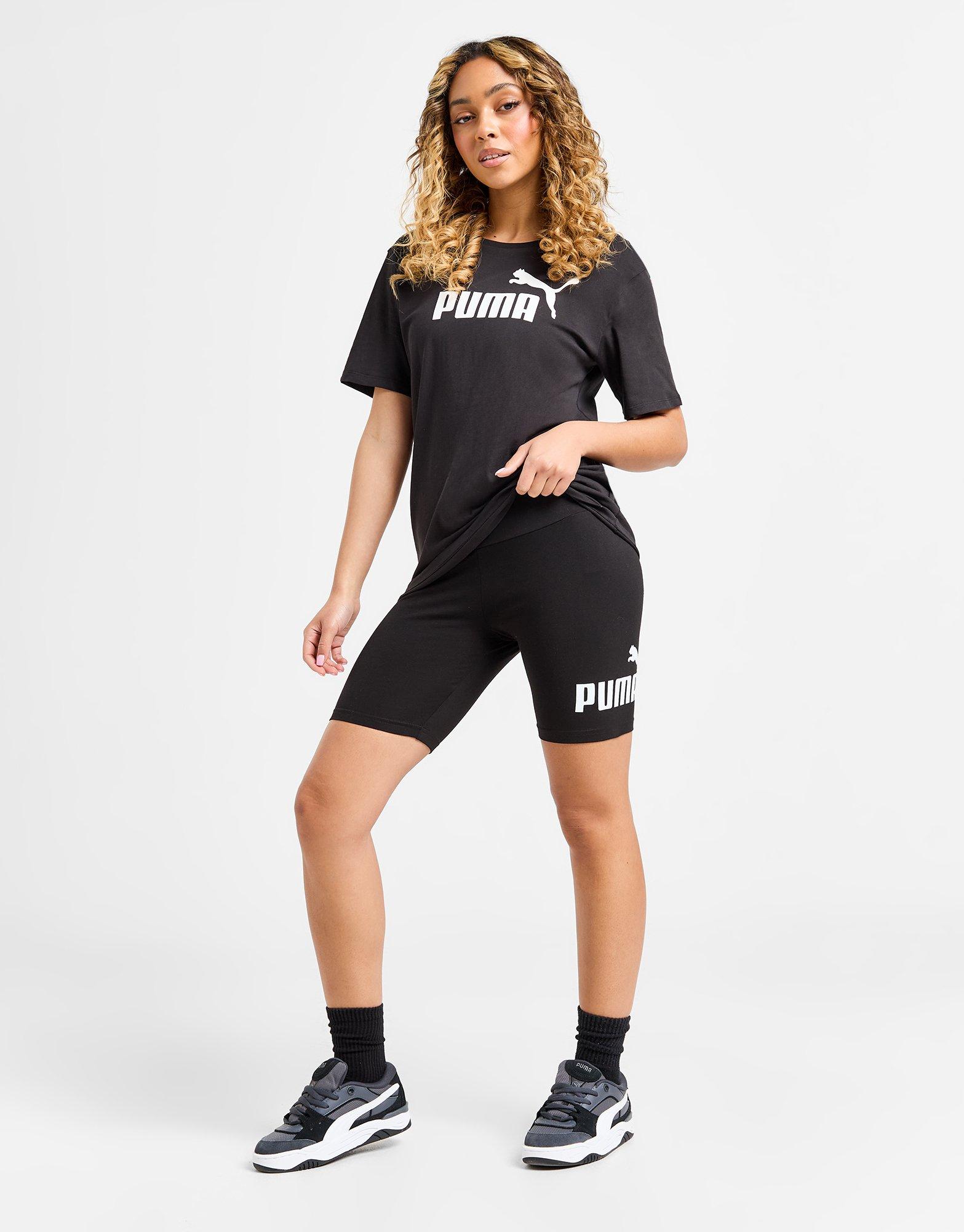 Дамски дрехи големи размери PUMA CORE CYCLE SHORTS  84834701 Черен