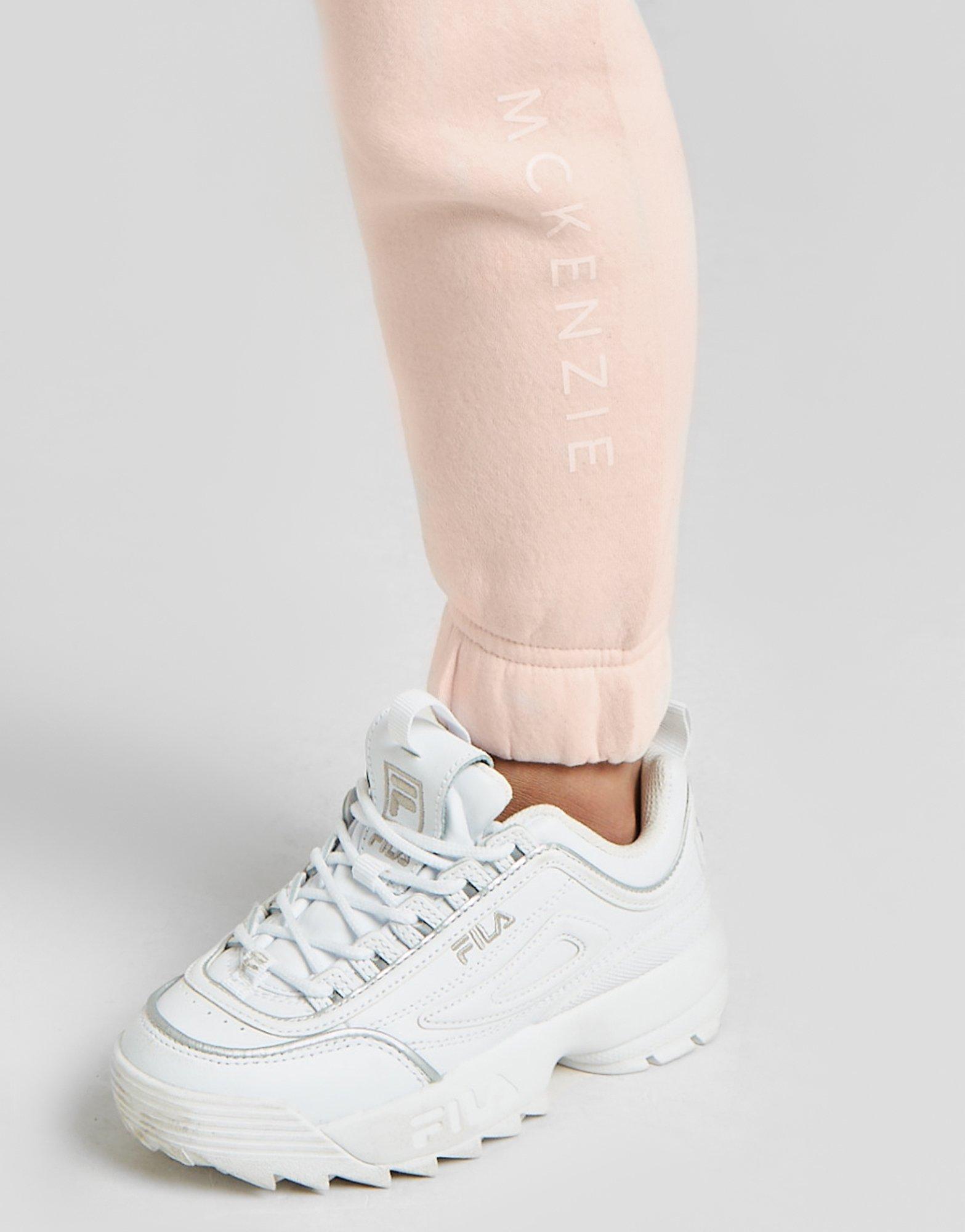 Komplet dresowy dziecięcy McKENZIE DRES GIRLS' MINI ESSENTIAL OVERHEAD MCKTI14537PNK Różowy