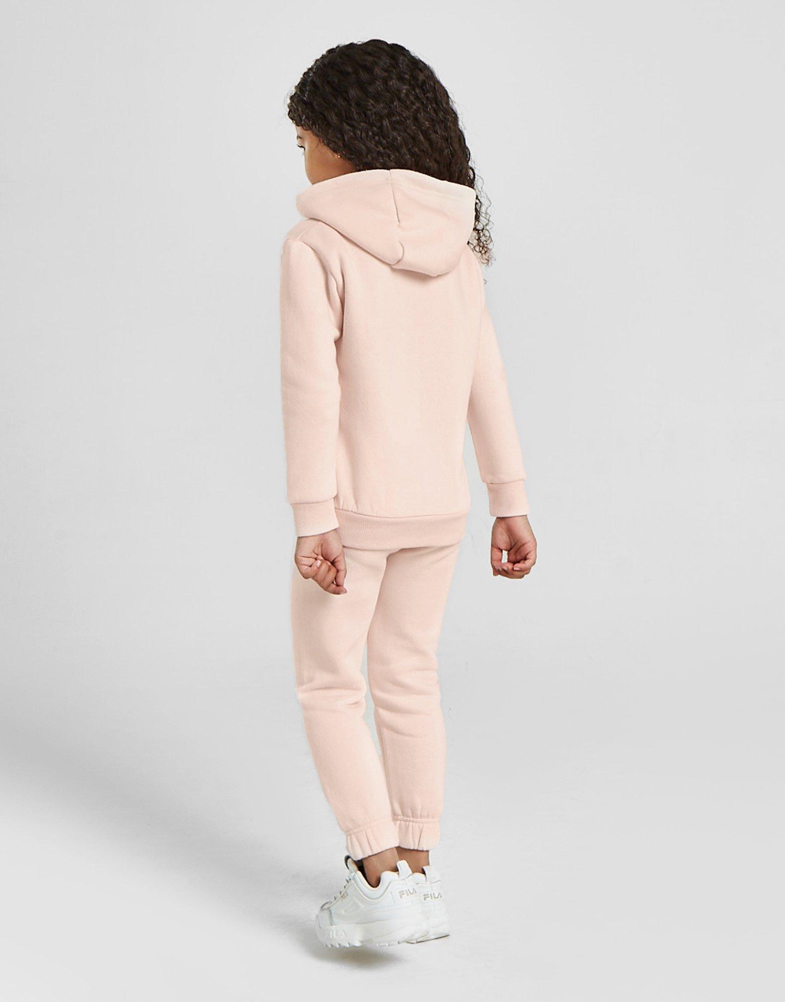 Komplet dresowy dziecięcy McKENZIE DRES GIRLS' MINI ESSENTIAL OVERHEAD MCKTI14537PNK Różowy