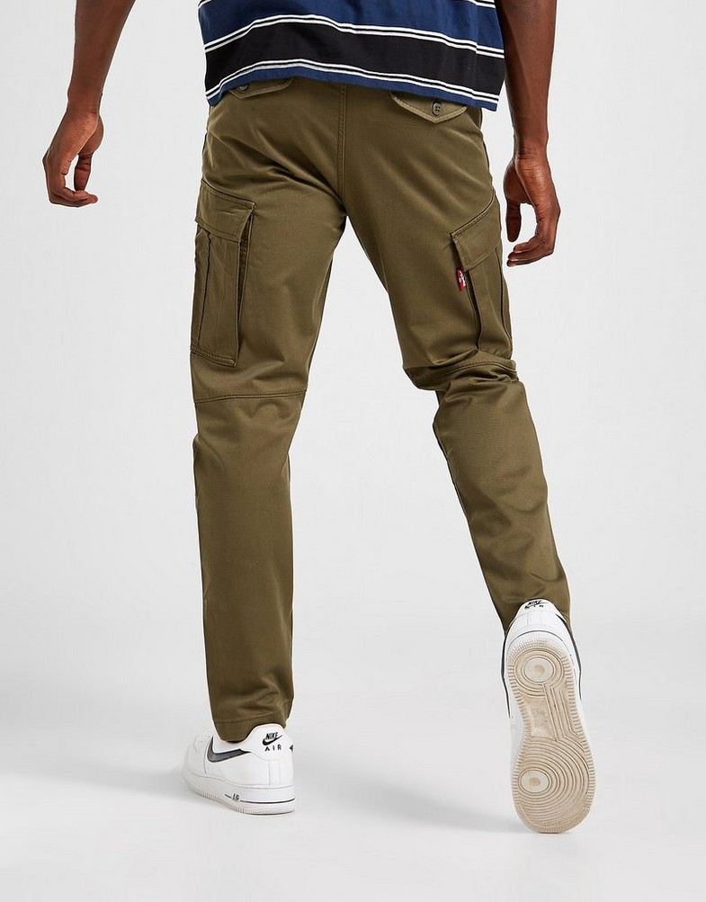LEVI'S SPODNIE CARGO PANTS 757550002 Zielony