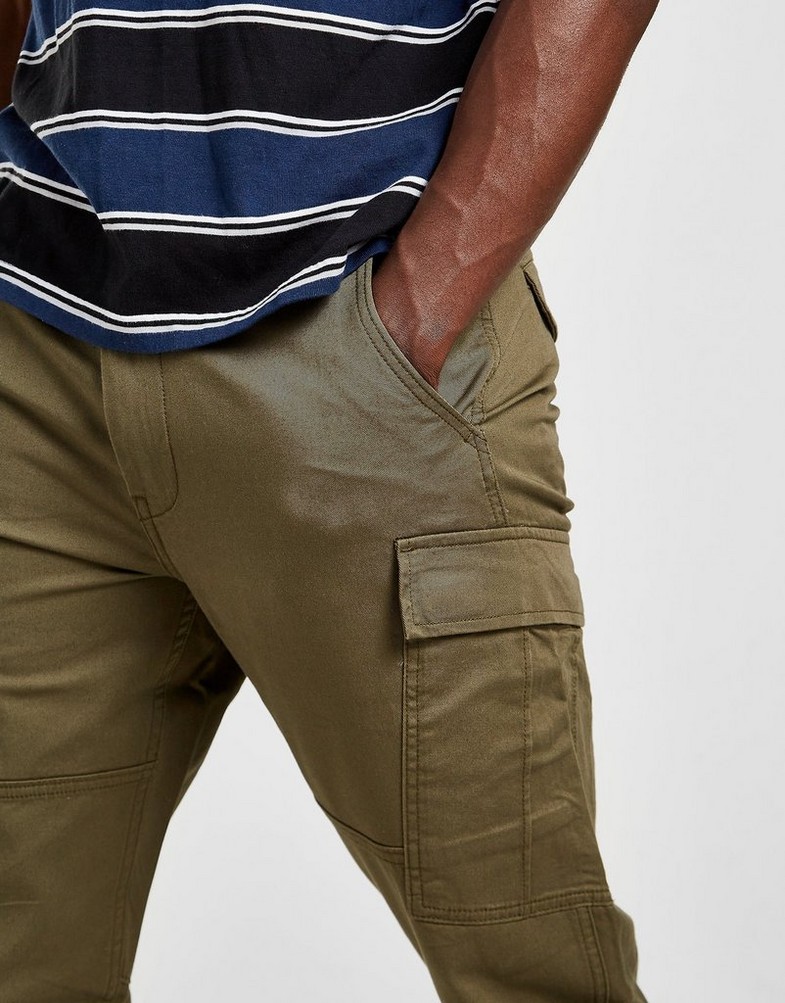LEVI'S SPODNIE CARGO PANTS 757550002 Zielony
