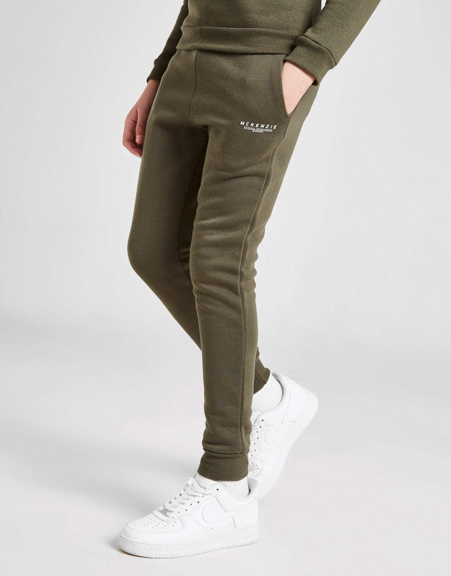 Pantaloni pentru copii MCKENZIE PANTALONI  ESSENTIAL CUFFED JOGGERS JUNIO MCKTJ13299KHK Kaki