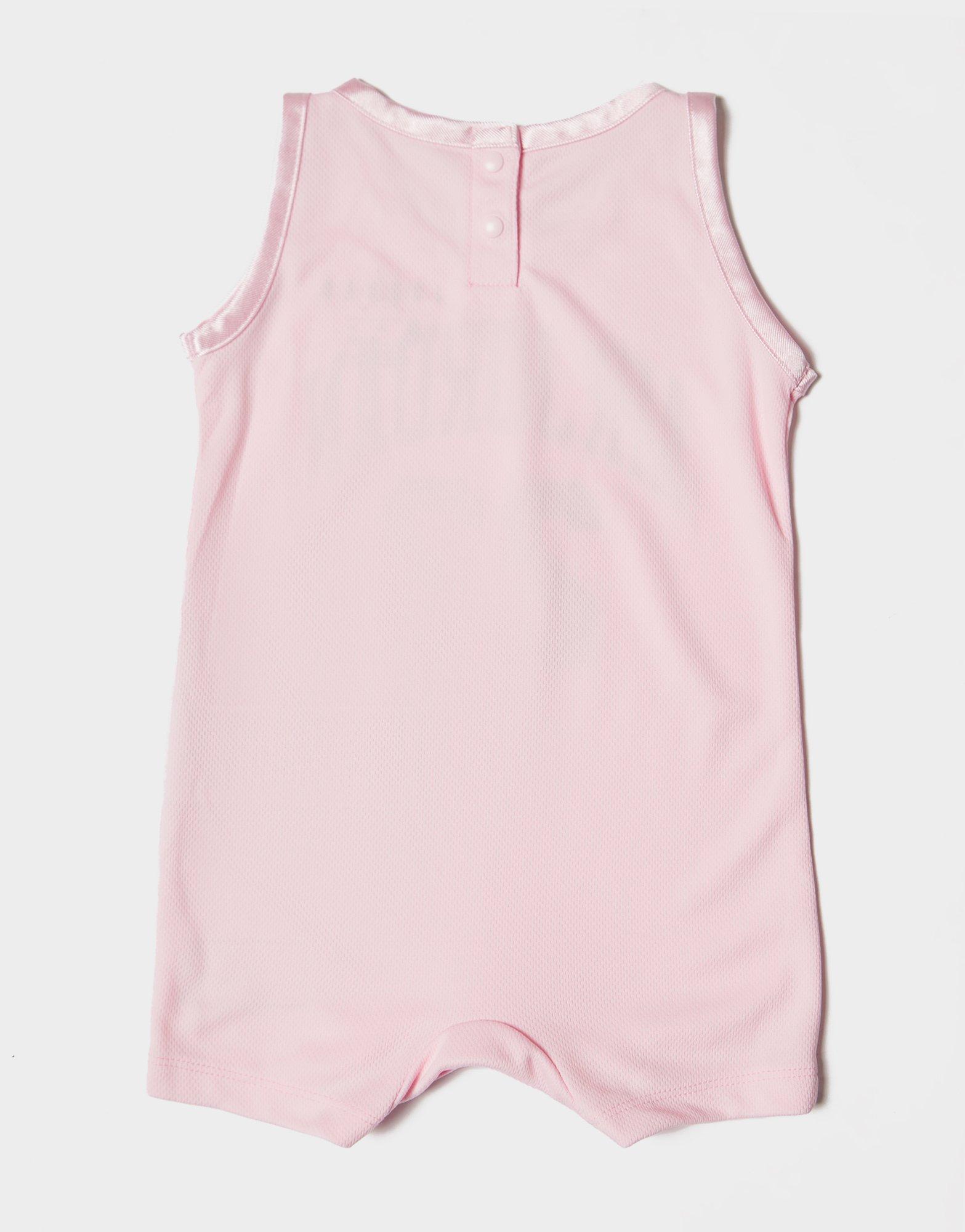 Детски анцуг JORDAN КОМПЛЕКТ BABYGROW HBR JORDAN JERSEY ROMPER 556169A9Y Розов
