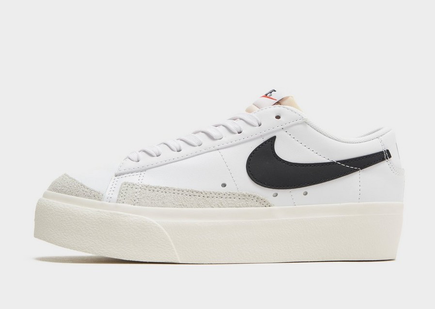 Buty sneakersy damskie NIKE BLAZER LOW PLATFORM  DJ0292-101 Biały