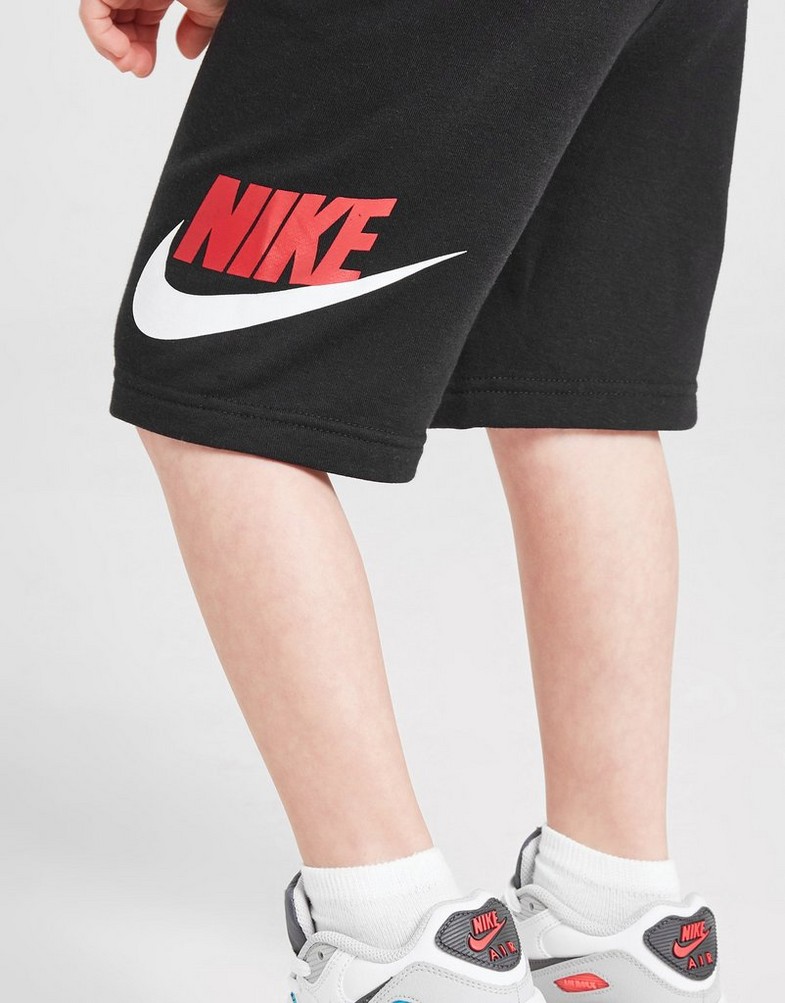 Koszulka, t-shirt dziecięcy NIKE T-SHIRT LOGO TANK TOP/SHORTS SET CHILDREN 86H837023 Biały