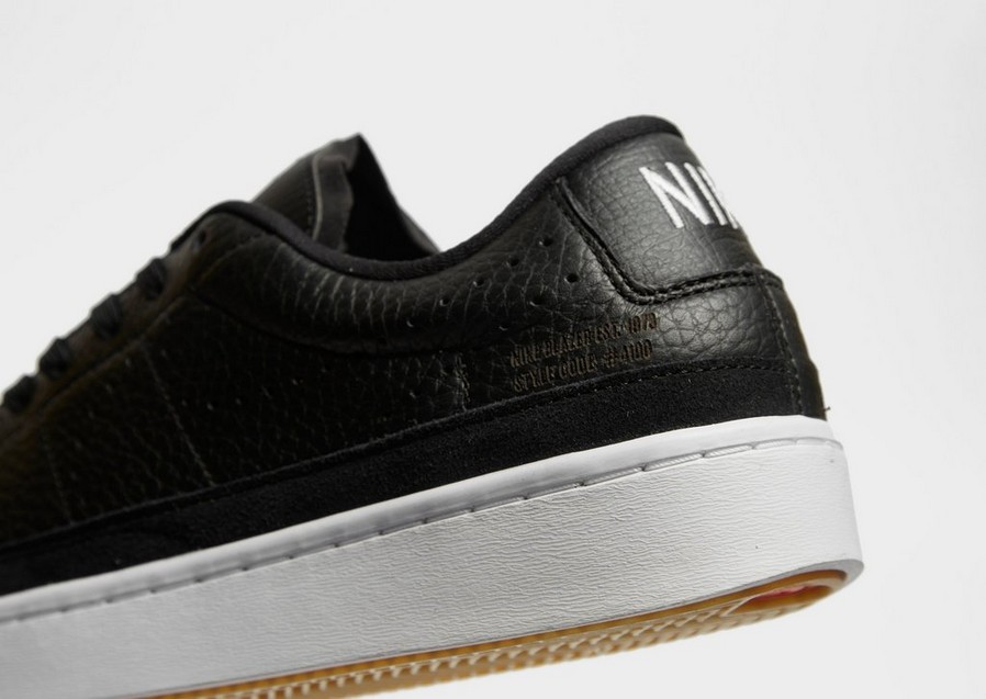 Buty sneakersy męskie NIKE BLAZER LOW  DA2045-001 Czarny
