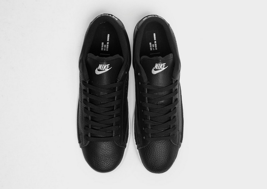 Buty sneakersy męskie NIKE BLAZER LOW  DA2045-001 Czarny
