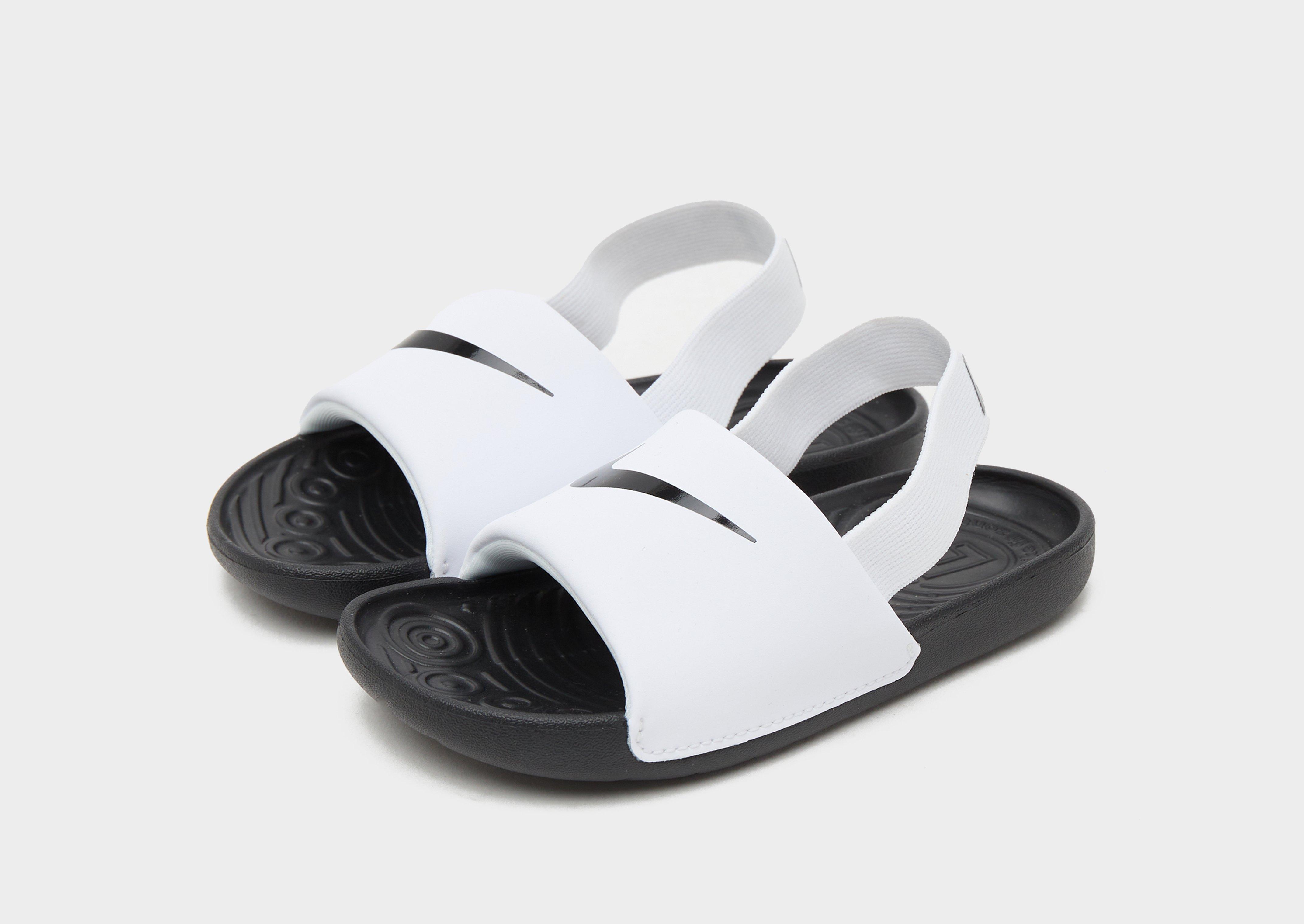 Șlapi pentru copii NIKE KAWA BV1094-100 Alb