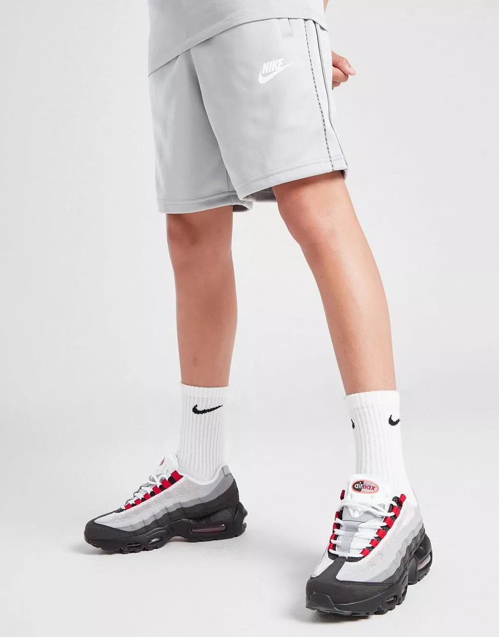 NIKE ШОРТИ TAPE SHORTS GRY, фото 1 з 5