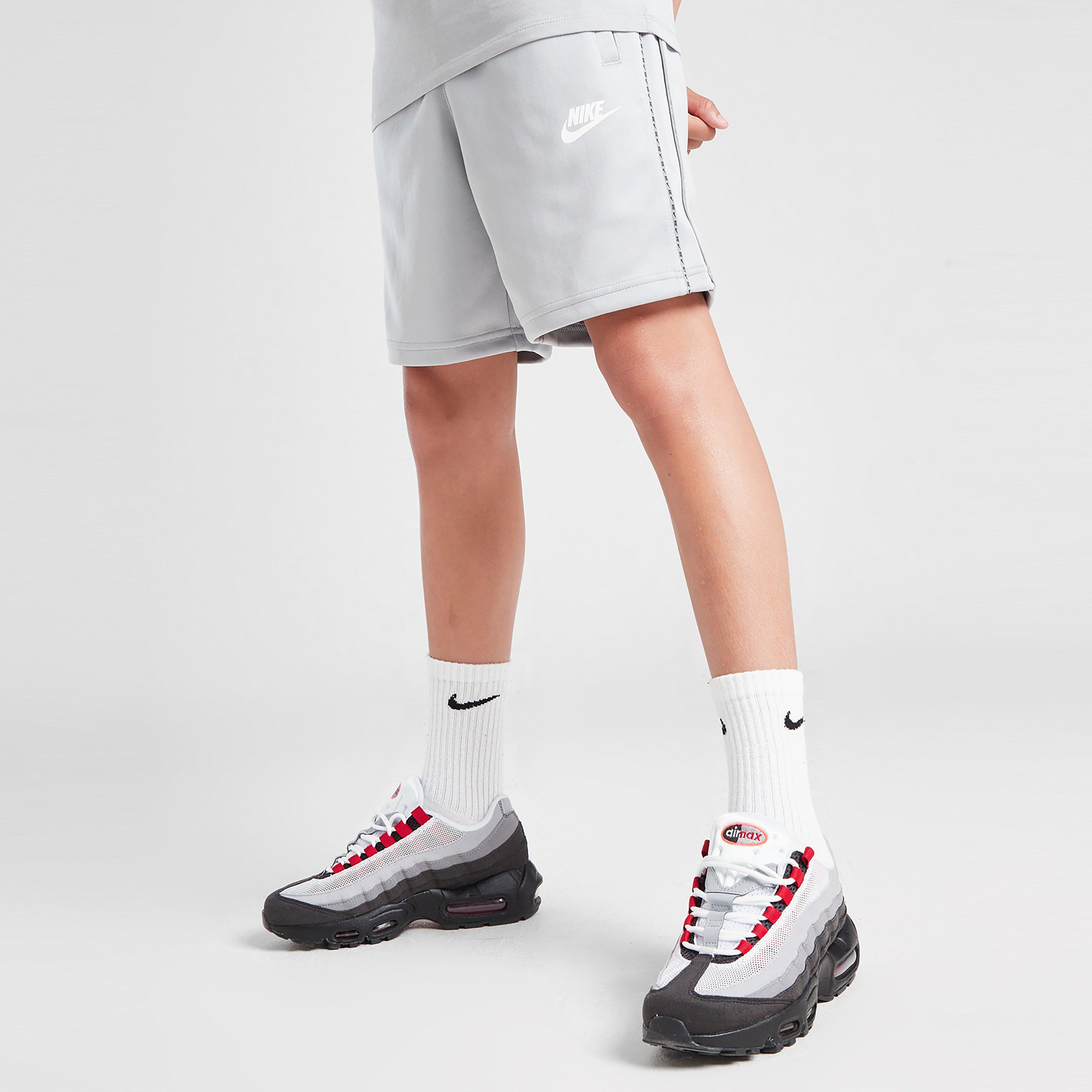 Gyerek rövidnadrág NIKE RÖVIDNADRÁG TAPE SHORTS GRY