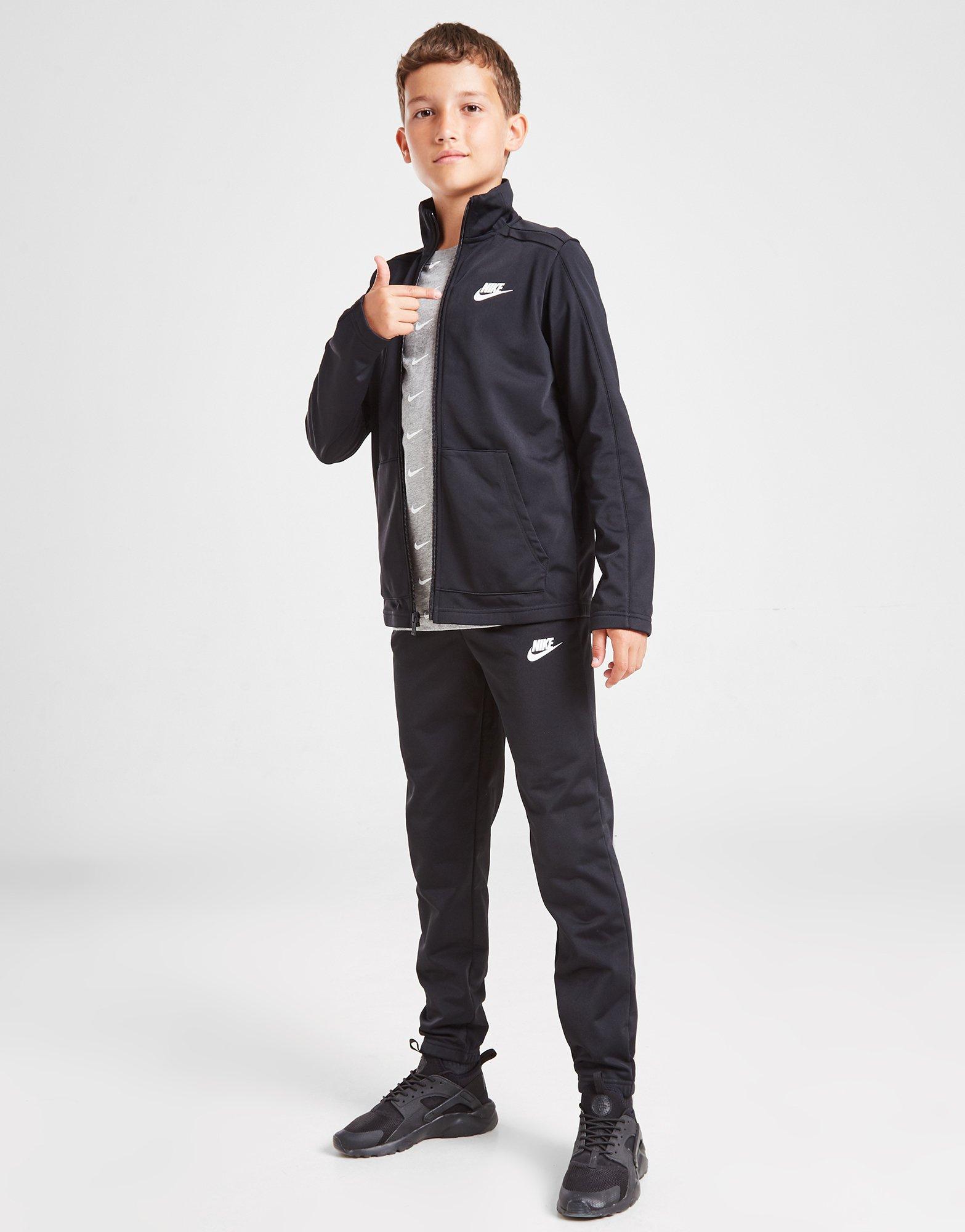 Детски анцуг NIKE FUTURA POLY TRACKSUIT JUNIOR  DH9661-010 Черен