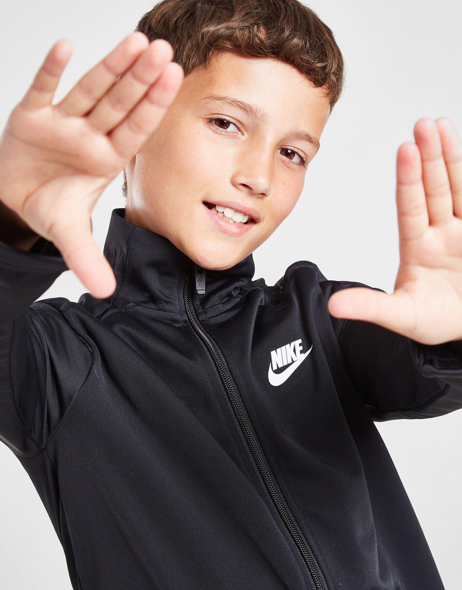 Детски анцуг NIKE FUTURA POLY TRACKSUIT JUNIOR  DH9661-010 Черен