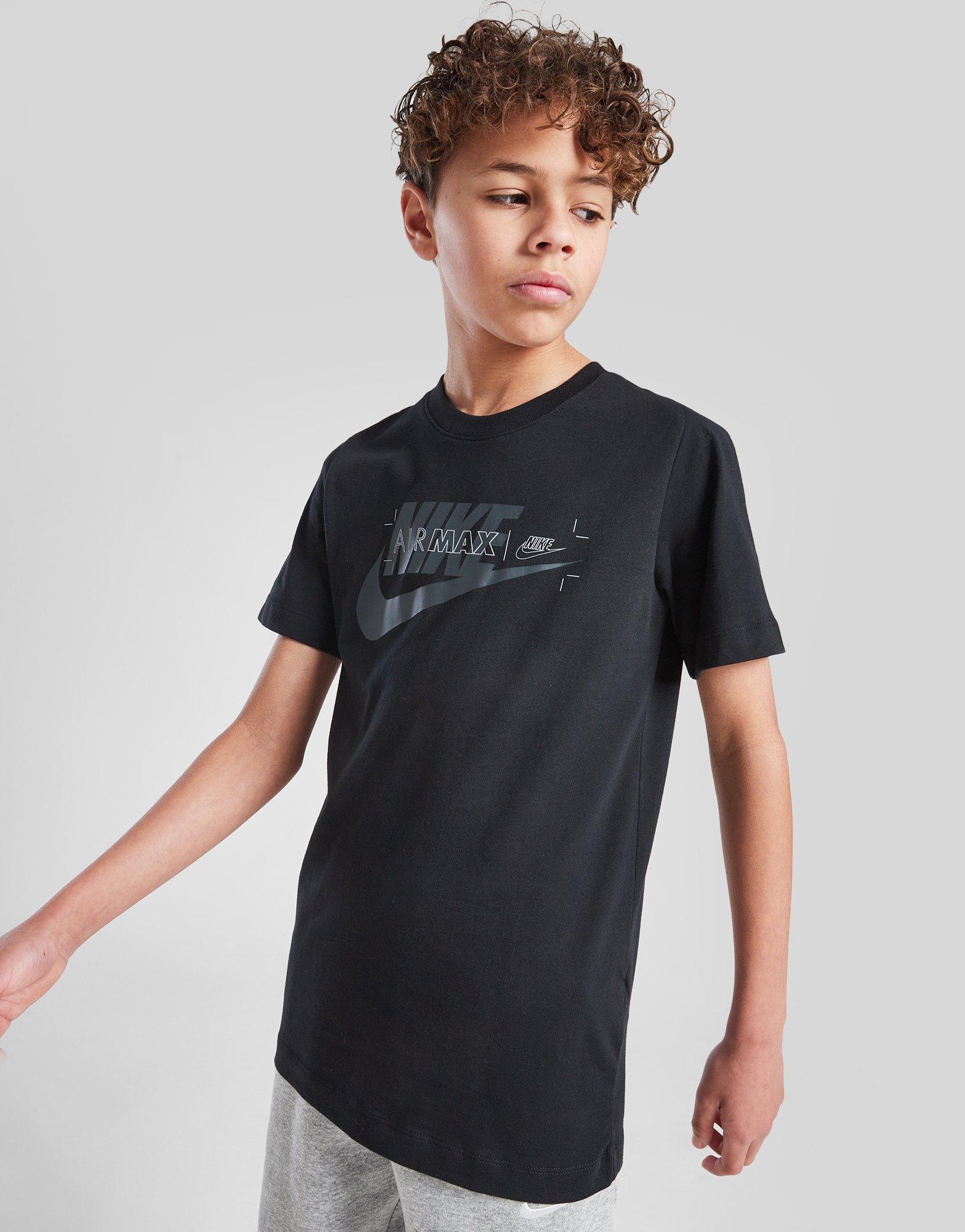 Детска тениска NIKE ТЕНИСКА B NSW AIR MAX TEE B DD9247-010 Черен