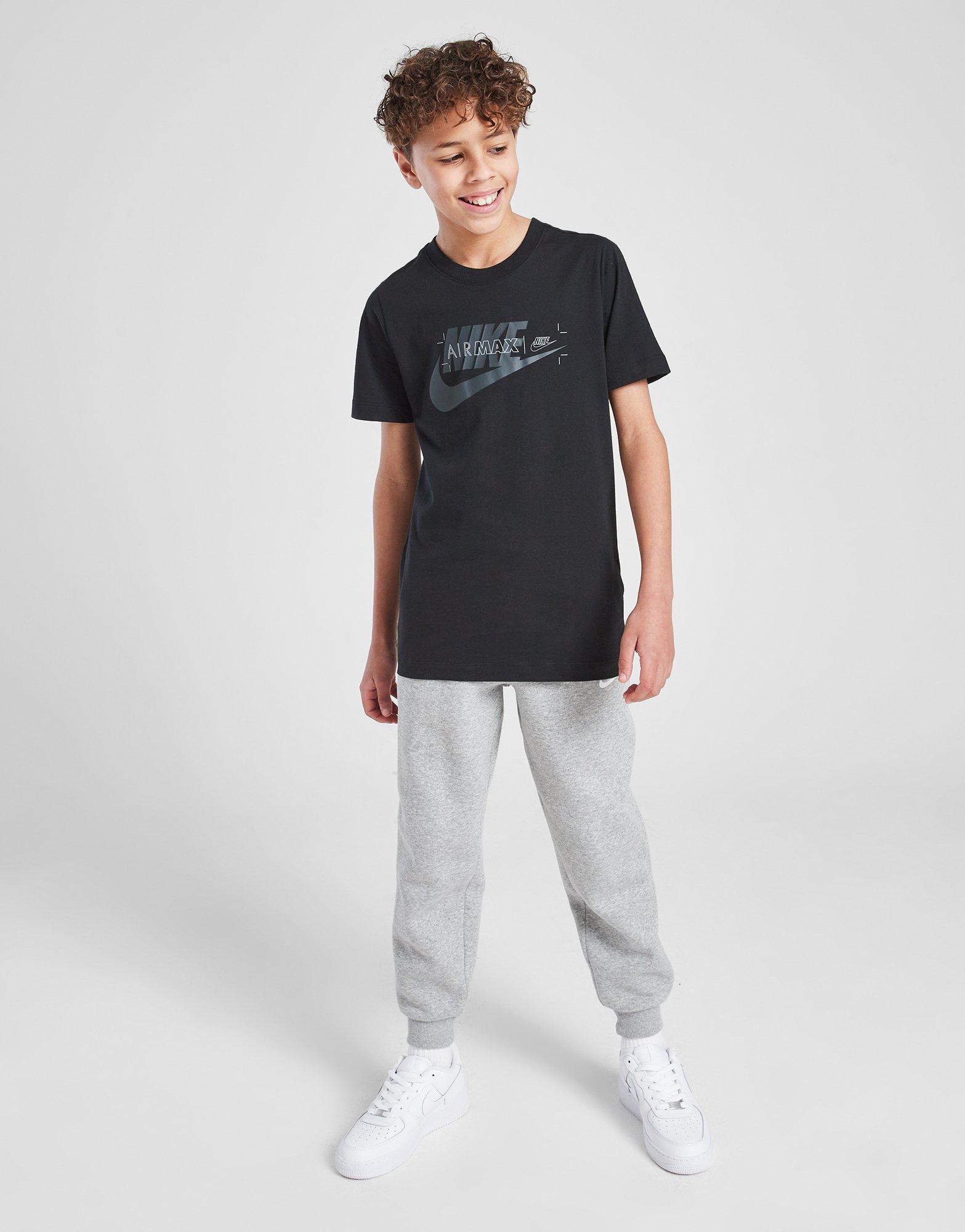 Детска тениска NIKE ТЕНИСКА B NSW AIR MAX TEE B DD9247-010 Черен