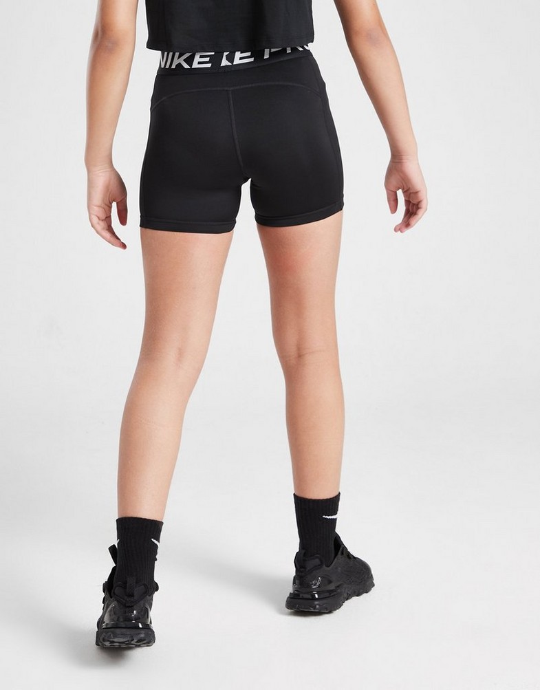 Дитячі шорти NIKE GIRLS' PRO 3" SHORTS JUNIOR GIRL DA1033-010 Чорний