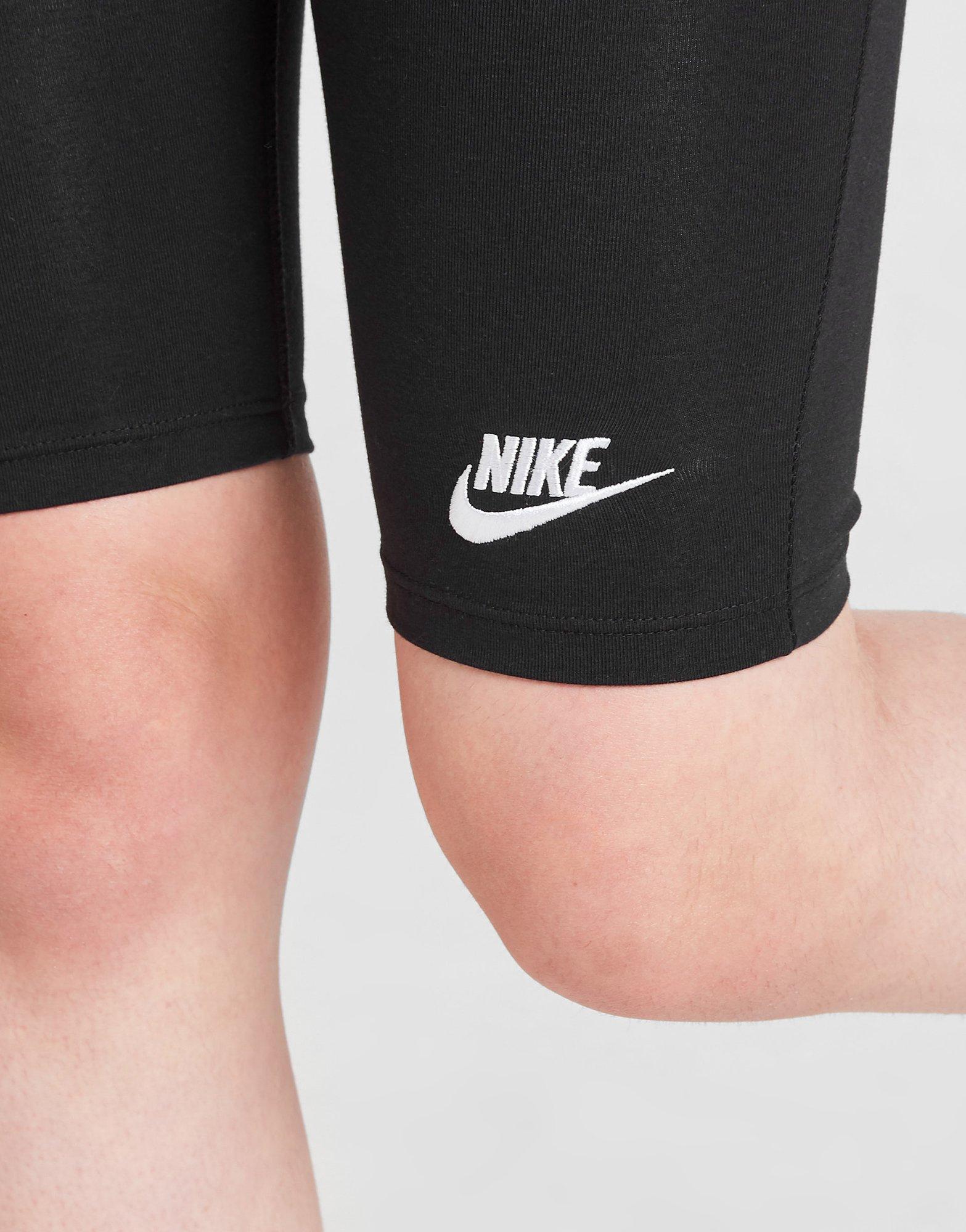 Dětské kraťasy NIKE ŠORTKY  SPORTSWEAR GIRL DA1243-010 Černá