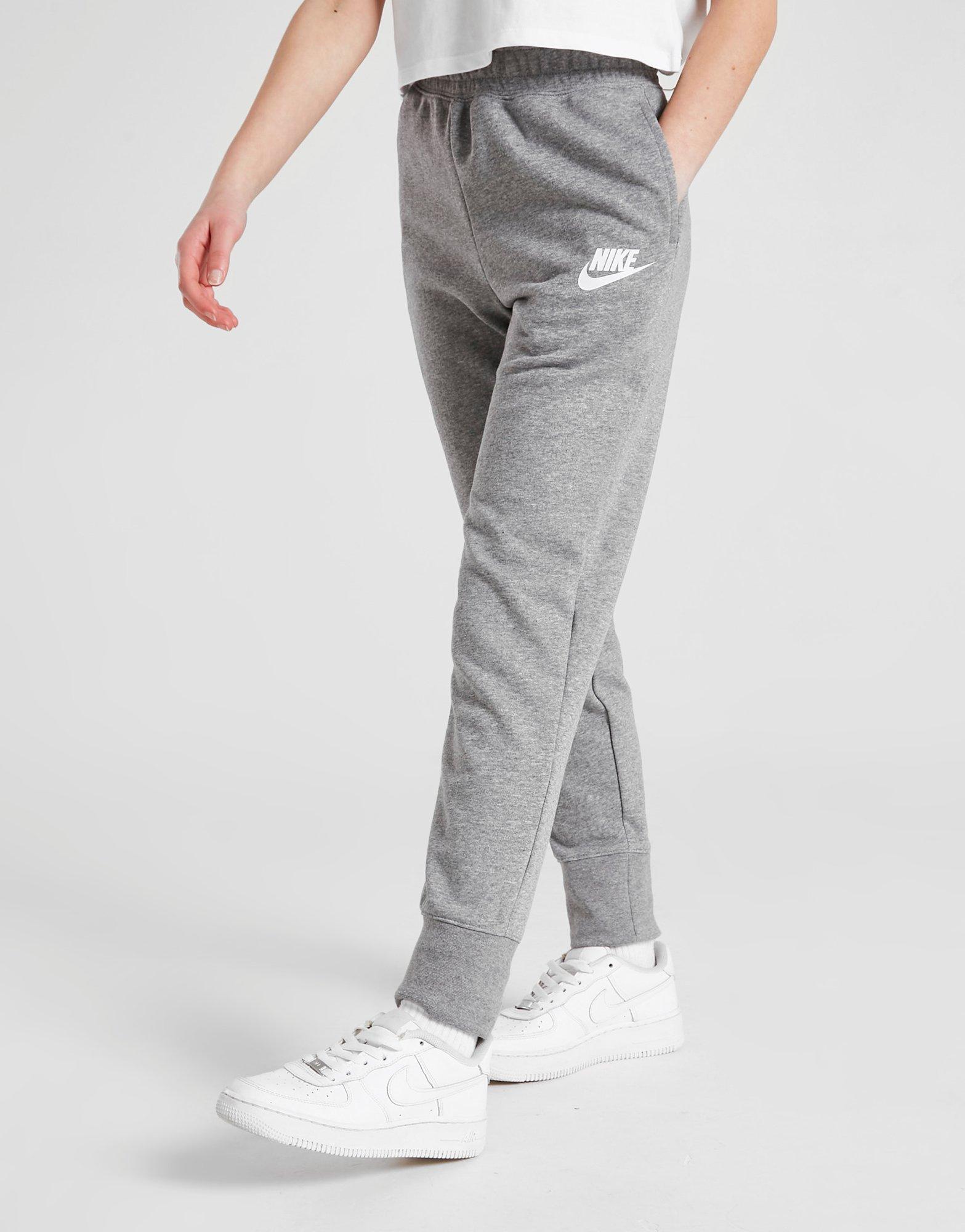 NIKE SET GIRLS' CLUB FRENCH TERRY JOGGERS JUNIOR DC7211091 Szary