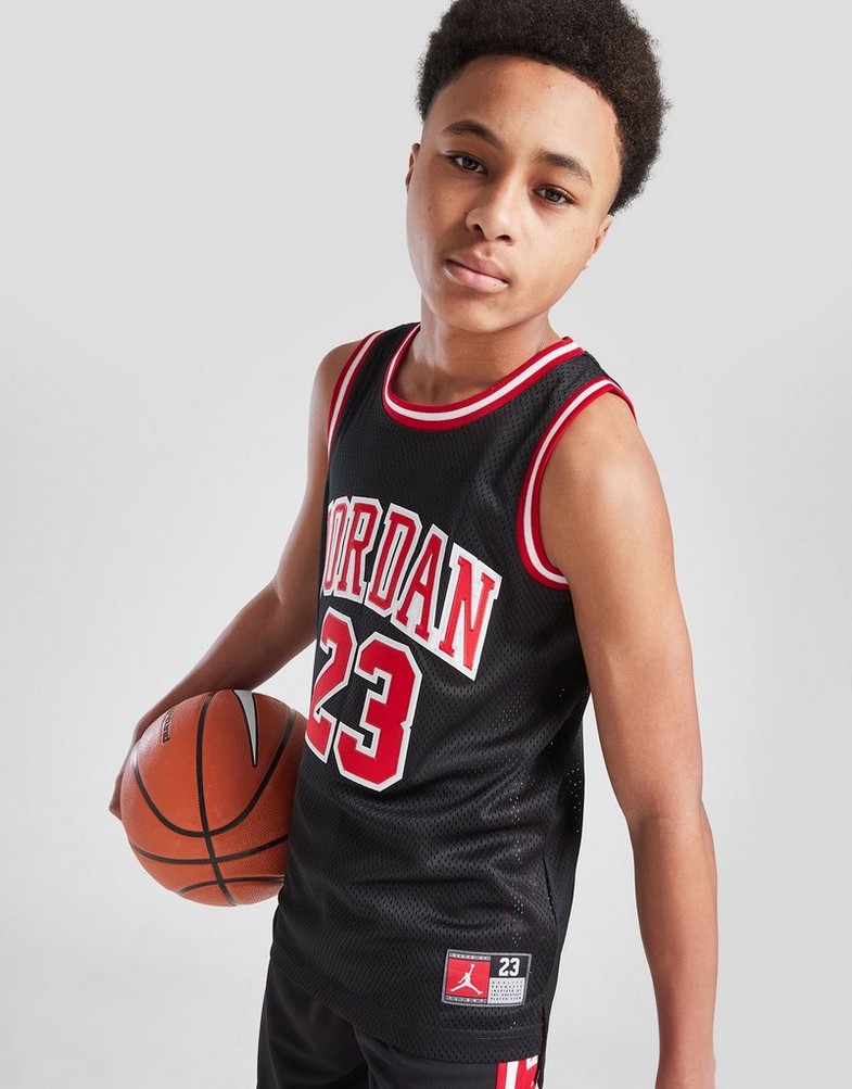 Дитячі топи JORDAN МАЙКА JORDAN 23 JERSEY BOY 95A773-023 Чорний
