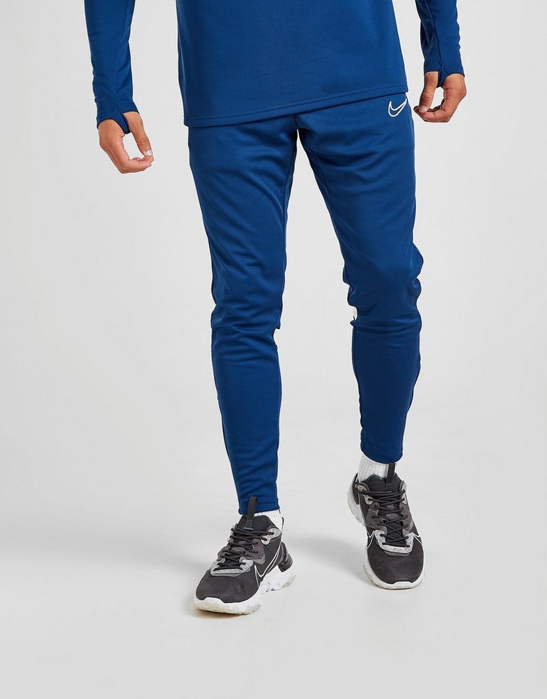 NIKE ACADEMY ESSENTIAL TRACK PANTS  CW6122-490 Niebieski