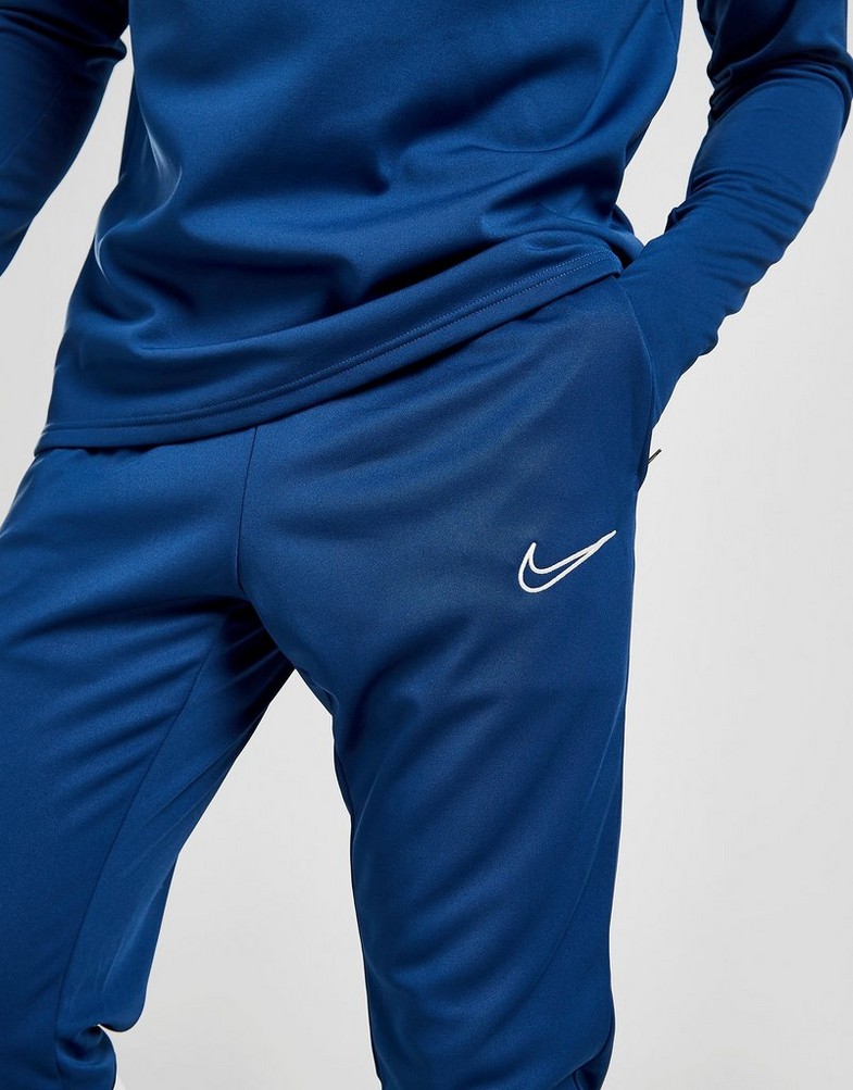NIKE ACADEMY ESSENTIAL TRACK PANTS  CW6122-490 Niebieski