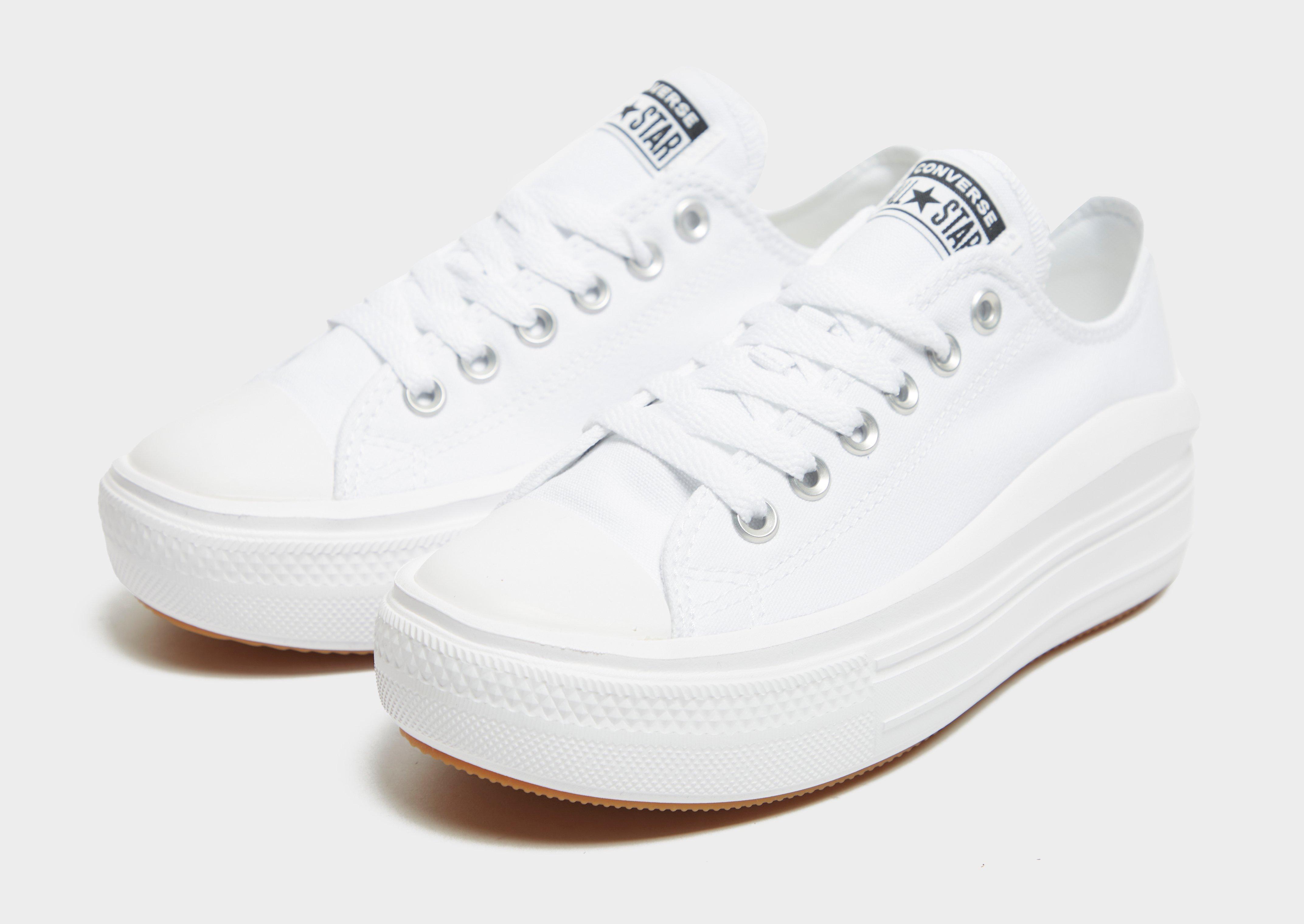 Дамски кецове CONVERSE CHUCK TAYLOR ALL STAR MOVE 570257C Бял