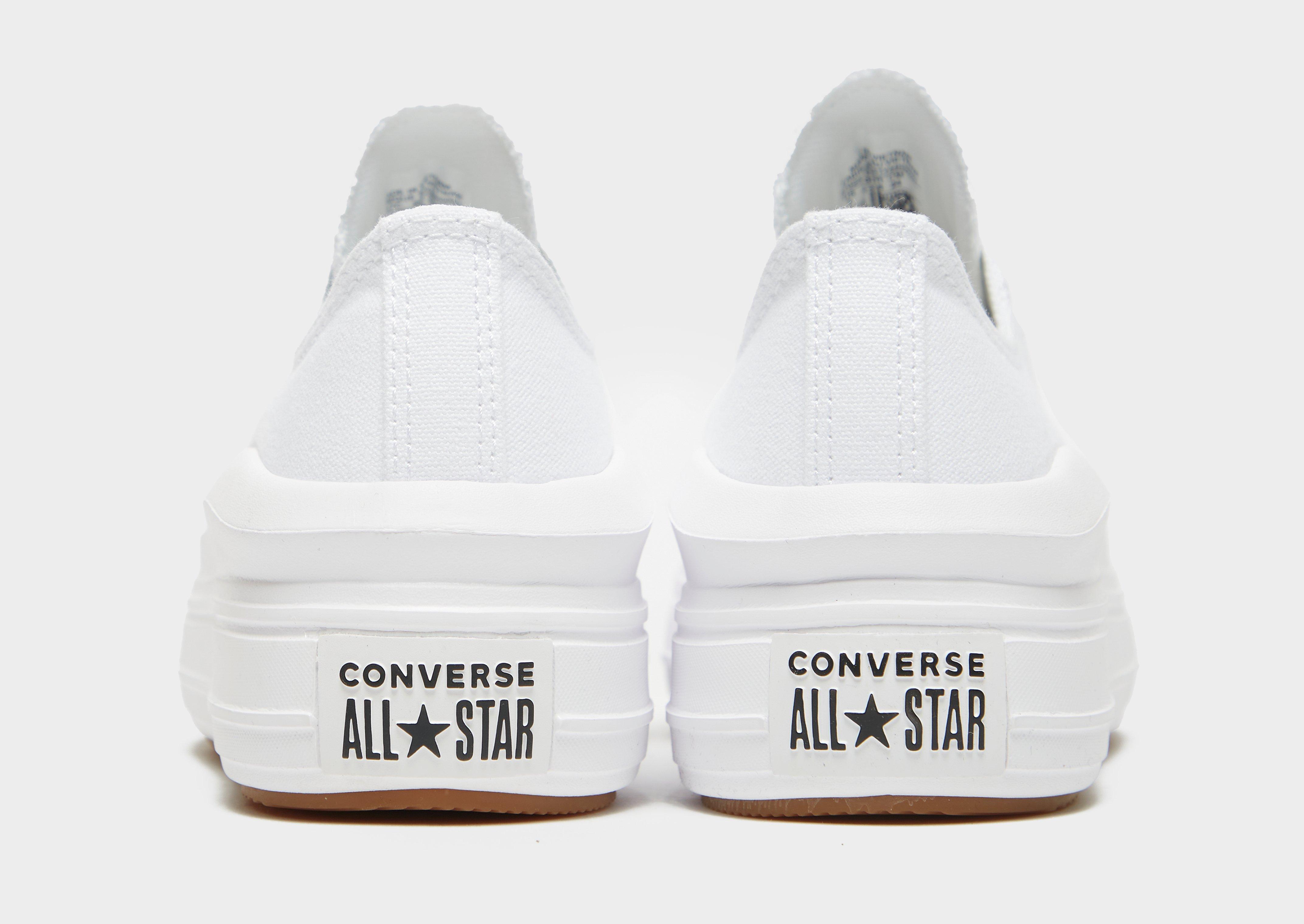 Дамски кецове CONVERSE CHUCK TAYLOR ALL STAR MOVE 570257C Бял