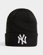 NEW ERA CZAPKA ZIMOWA MLB CUFF KNIT NYY BLK NEW YORK YANKEES